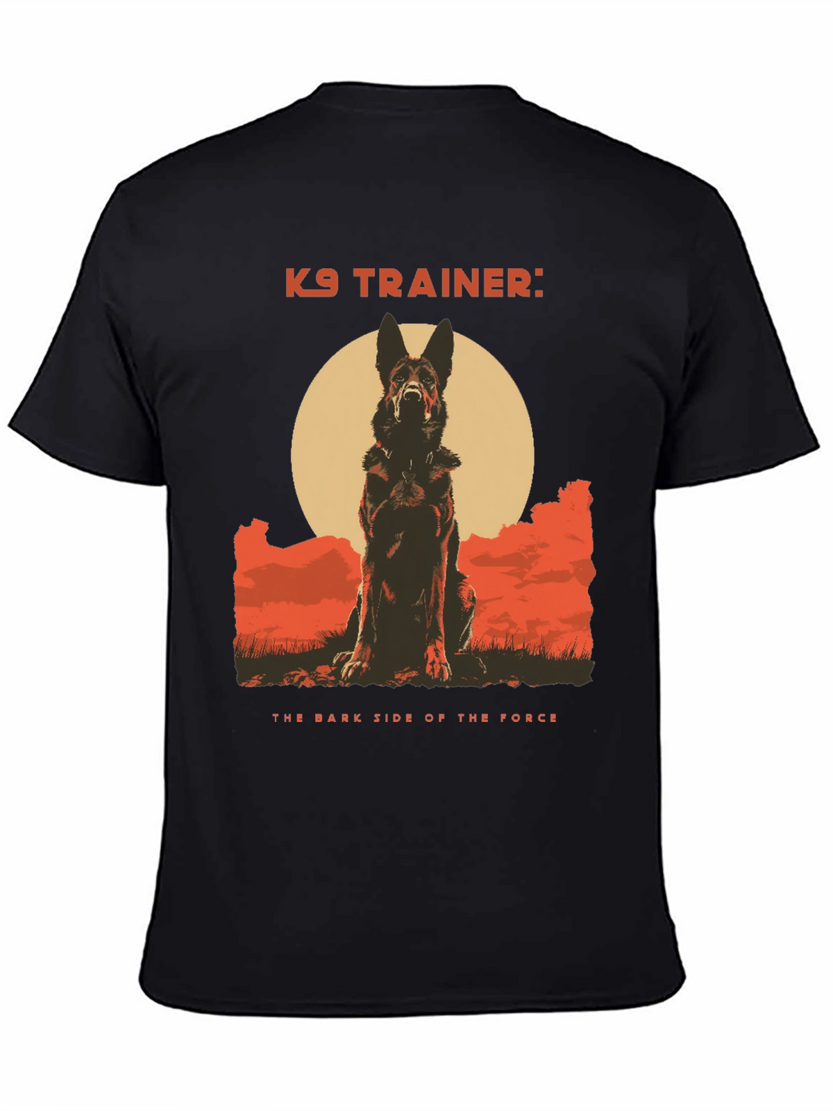 K9 Trainer Dog Graphic Tee - The Bark Side