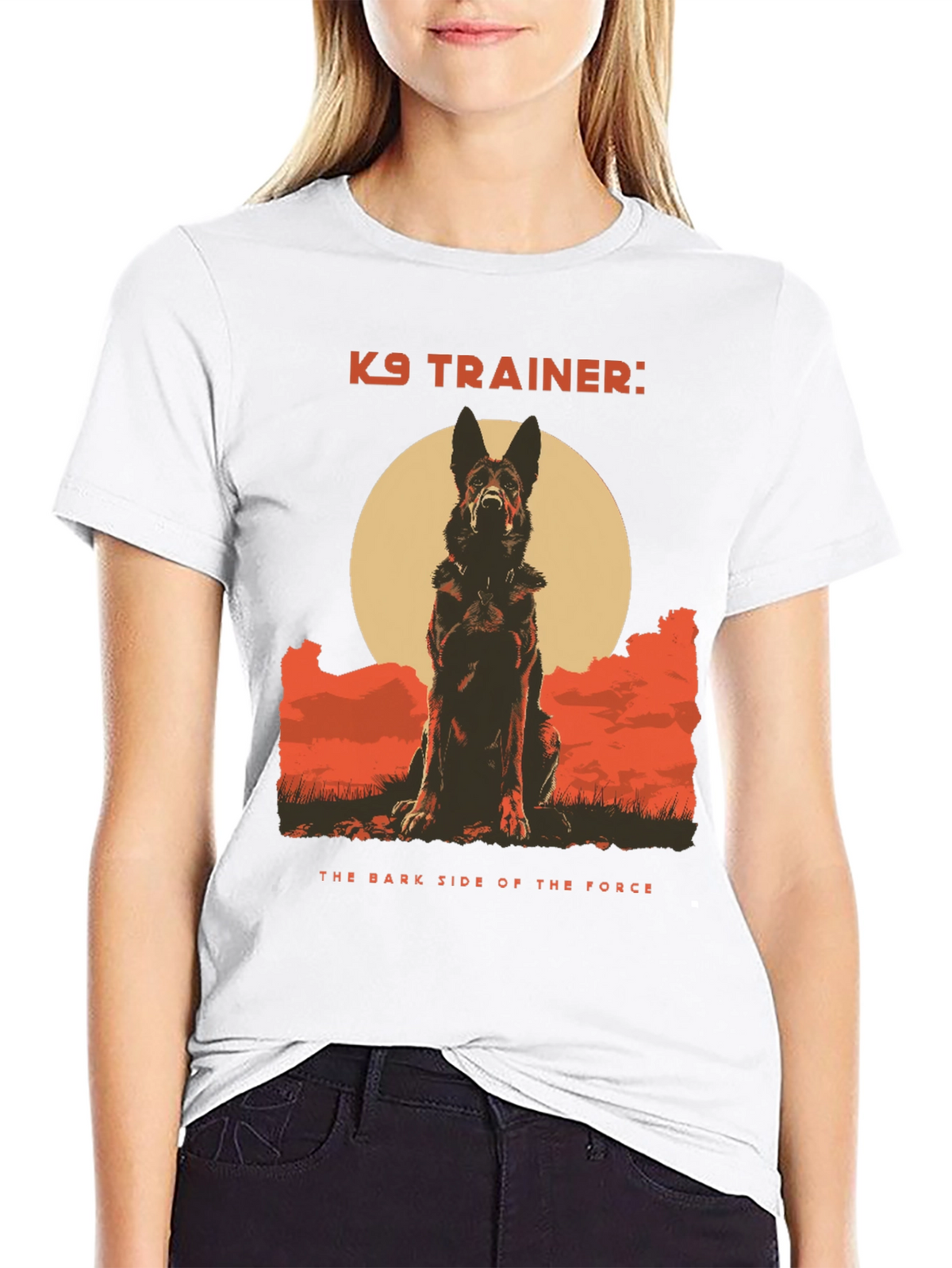 K9 Trainer Dog Graphic Tee - The Bark Side