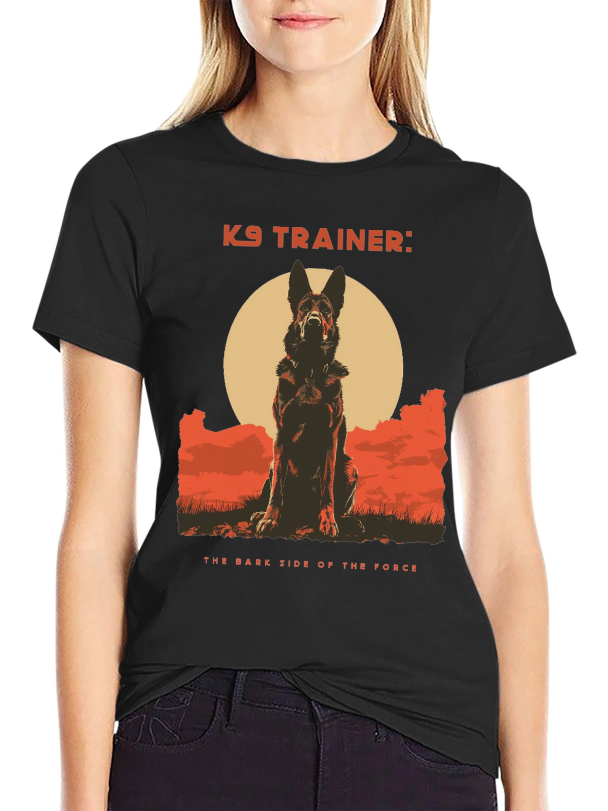 K9 Trainer Dog Graphic Tee - The Bark Side