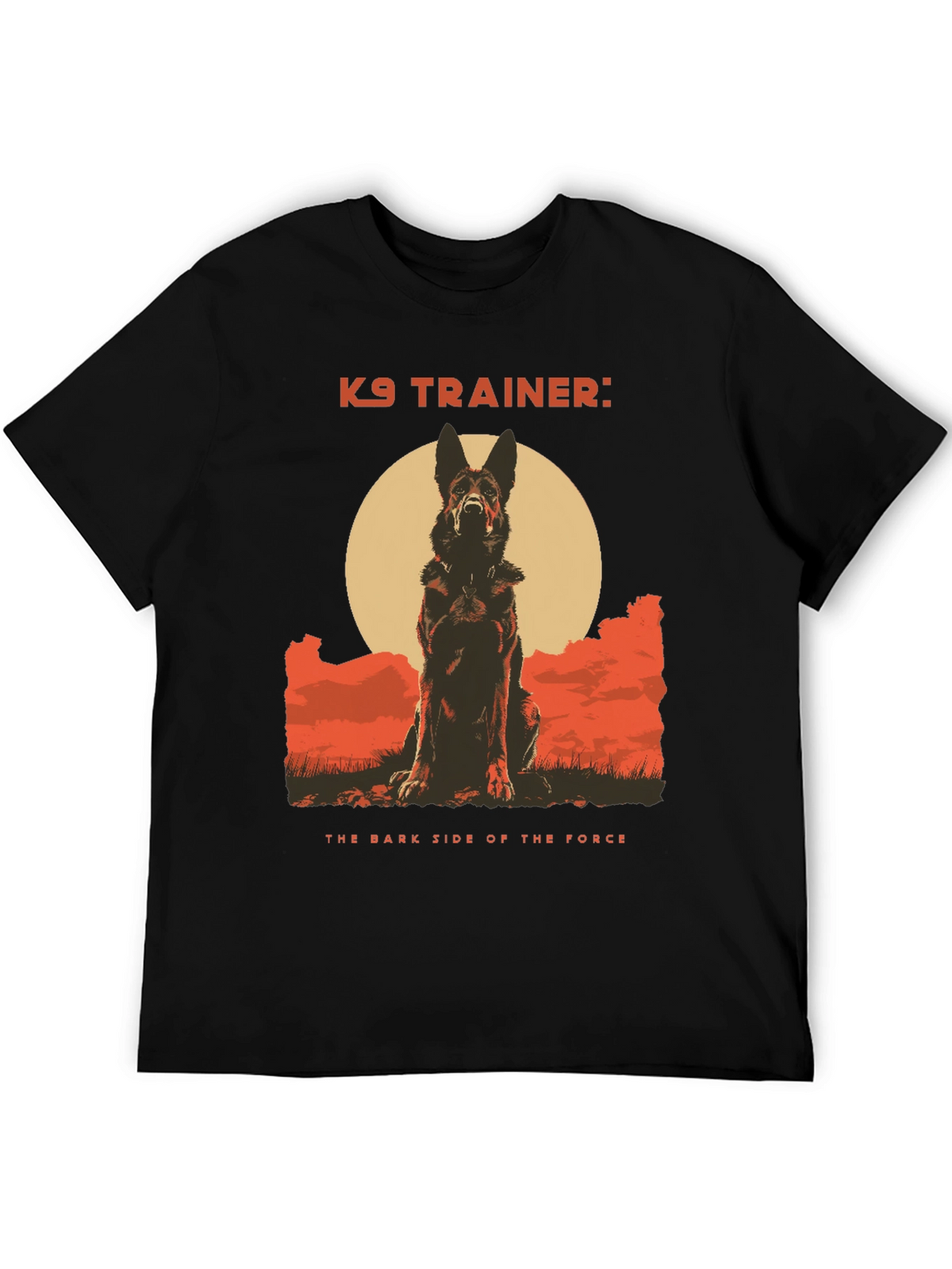 K9 Trainer Dog Graphic Tee - The Bark Side