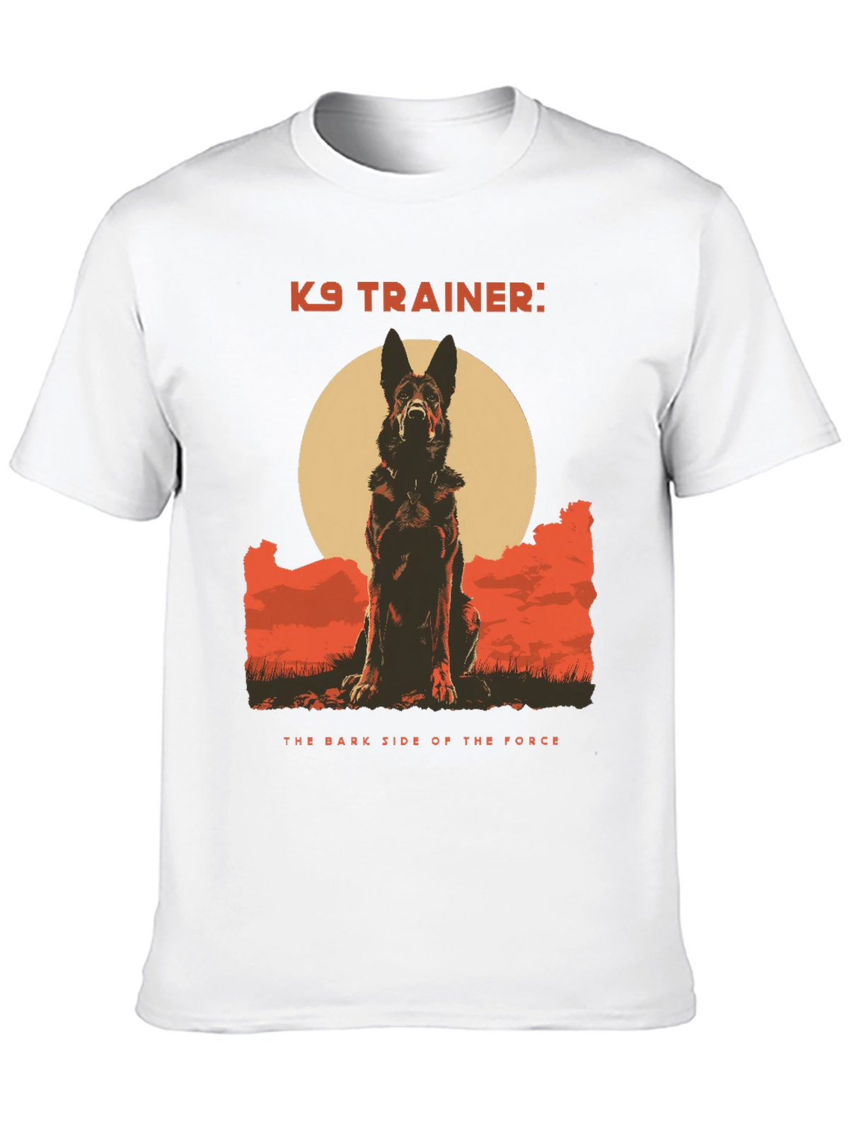 K9 Trainer Dog Graphic Tee - The Bark Side