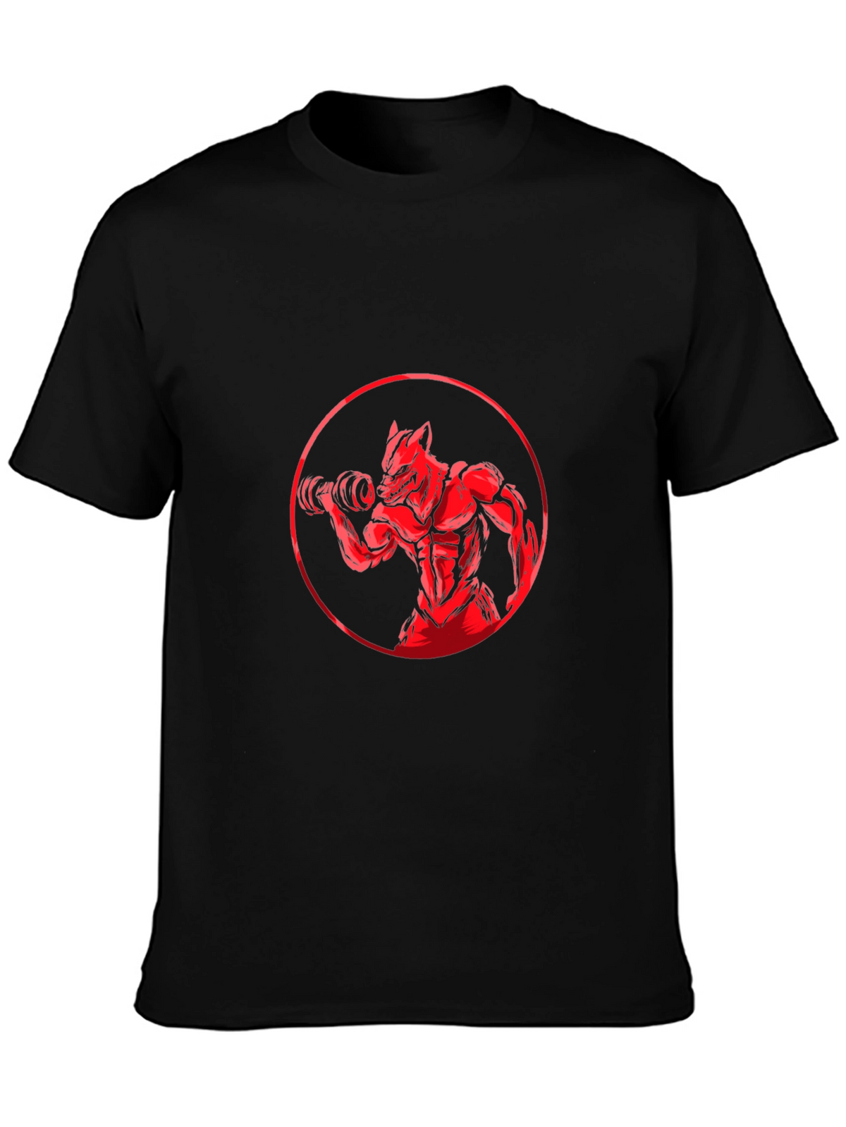 Red Wolf Gym T-Shirt