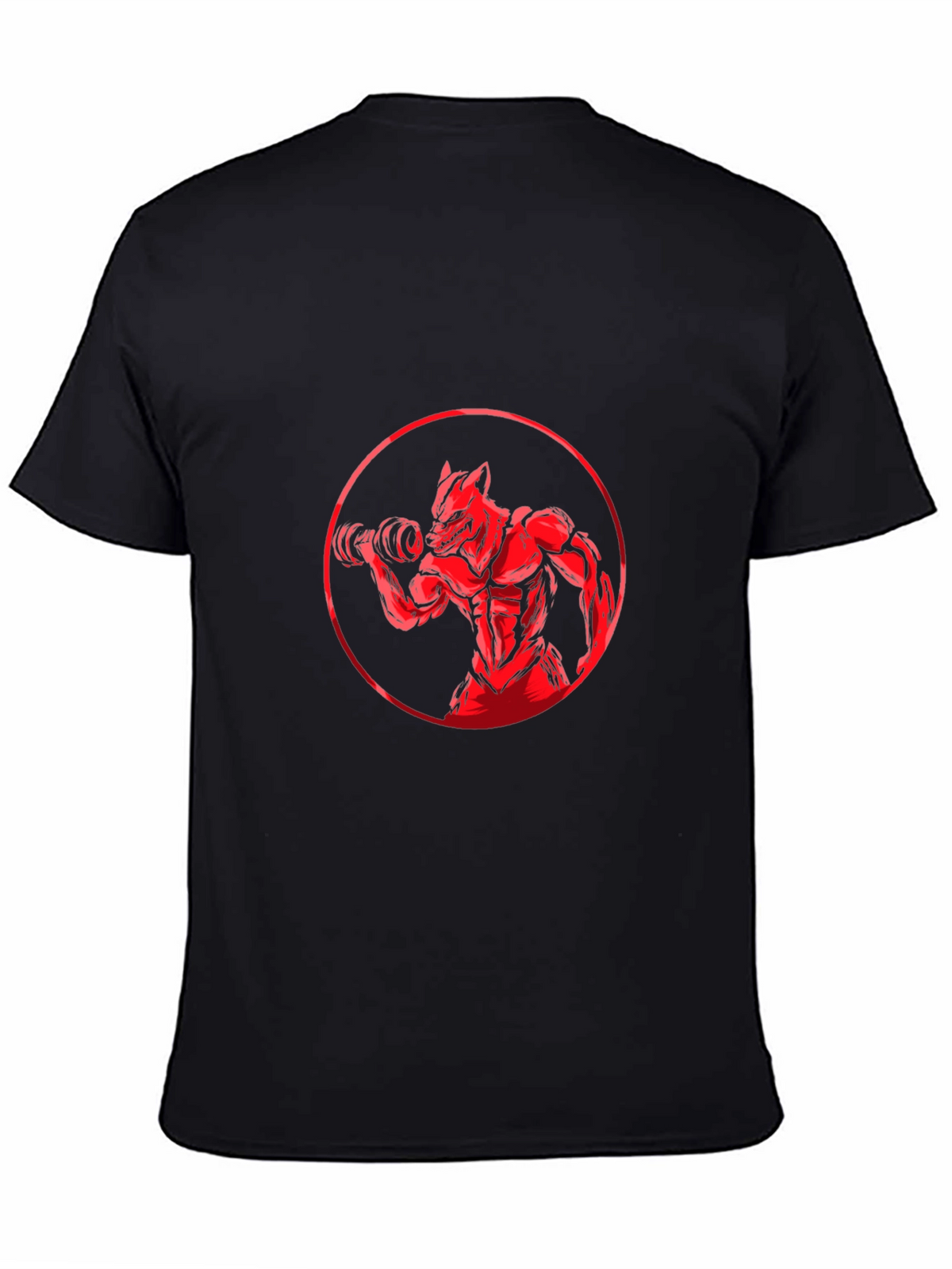 Red Wolf Gym T-Shirt