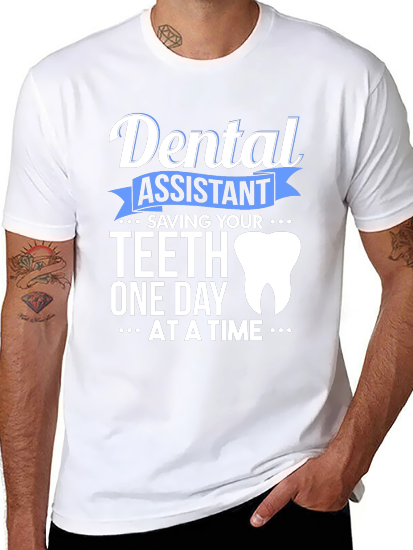 Dental Assistant Saving Teeth T-Shirt