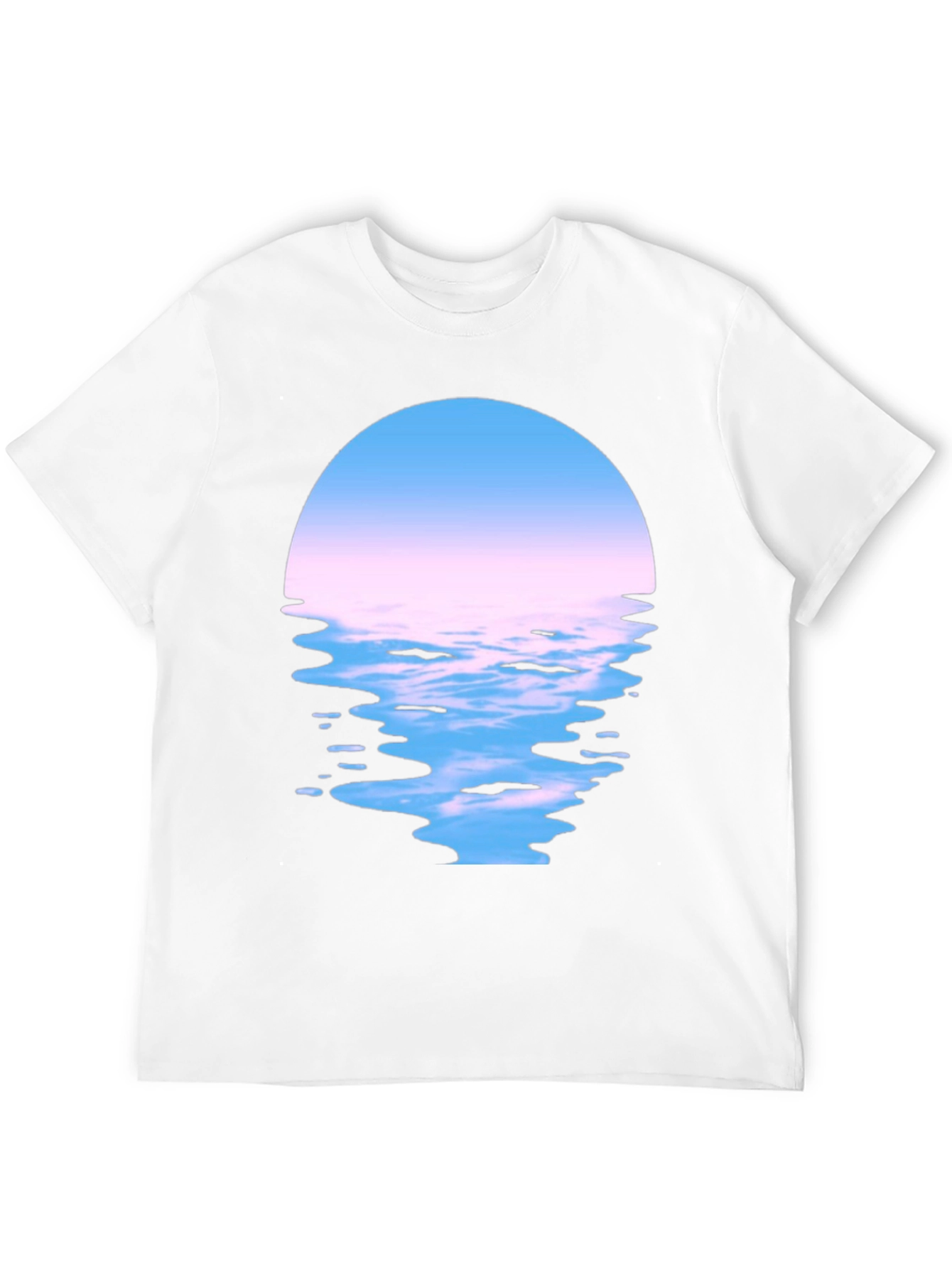 Sunset Reflection Graphic Tee - Soft Cotton