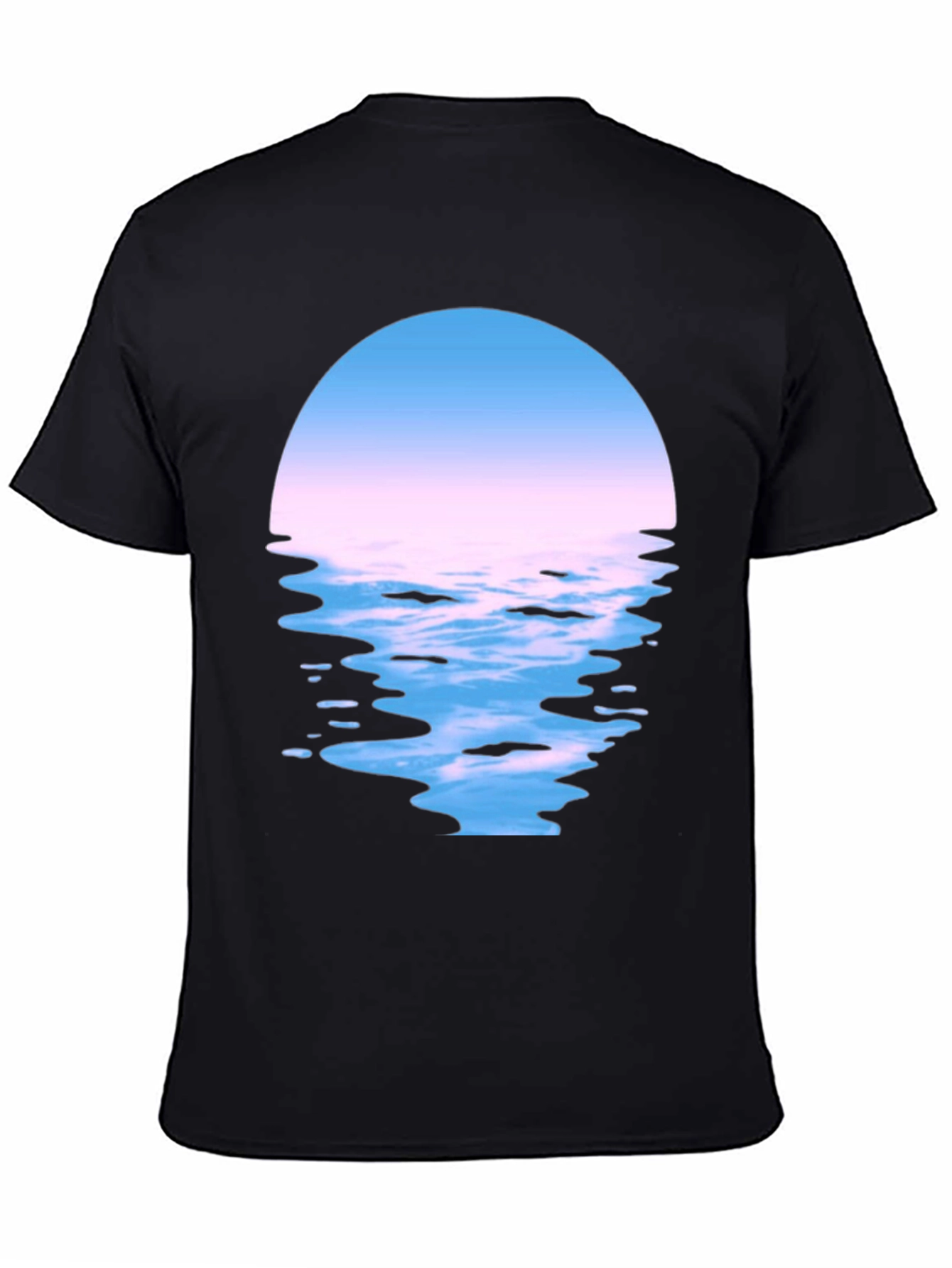 Sunset Reflection Graphic Tee - Soft Cotton