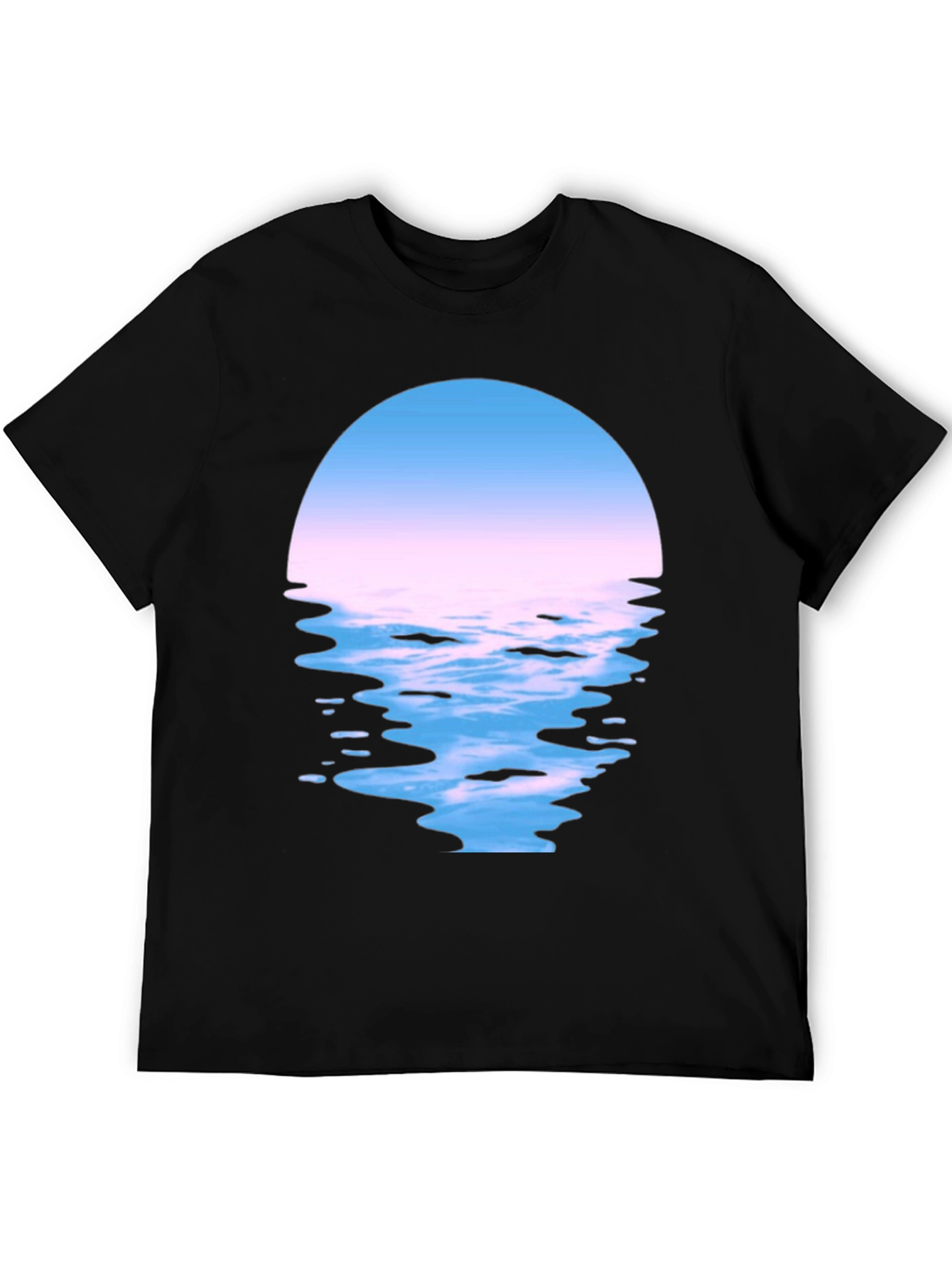 Sunset Reflection Graphic Tee - Soft Cotton
