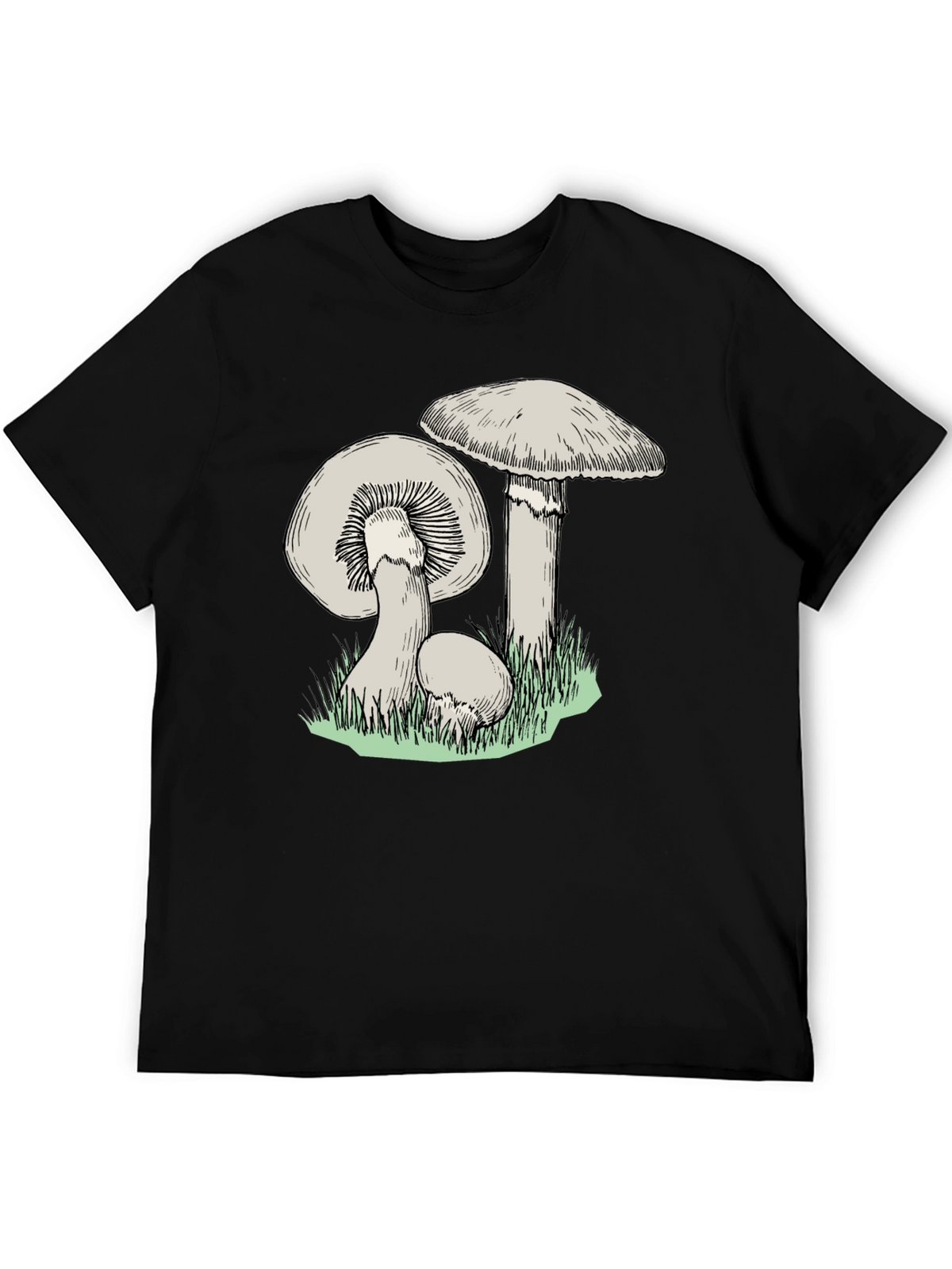 Mushroom Print T-Shirt