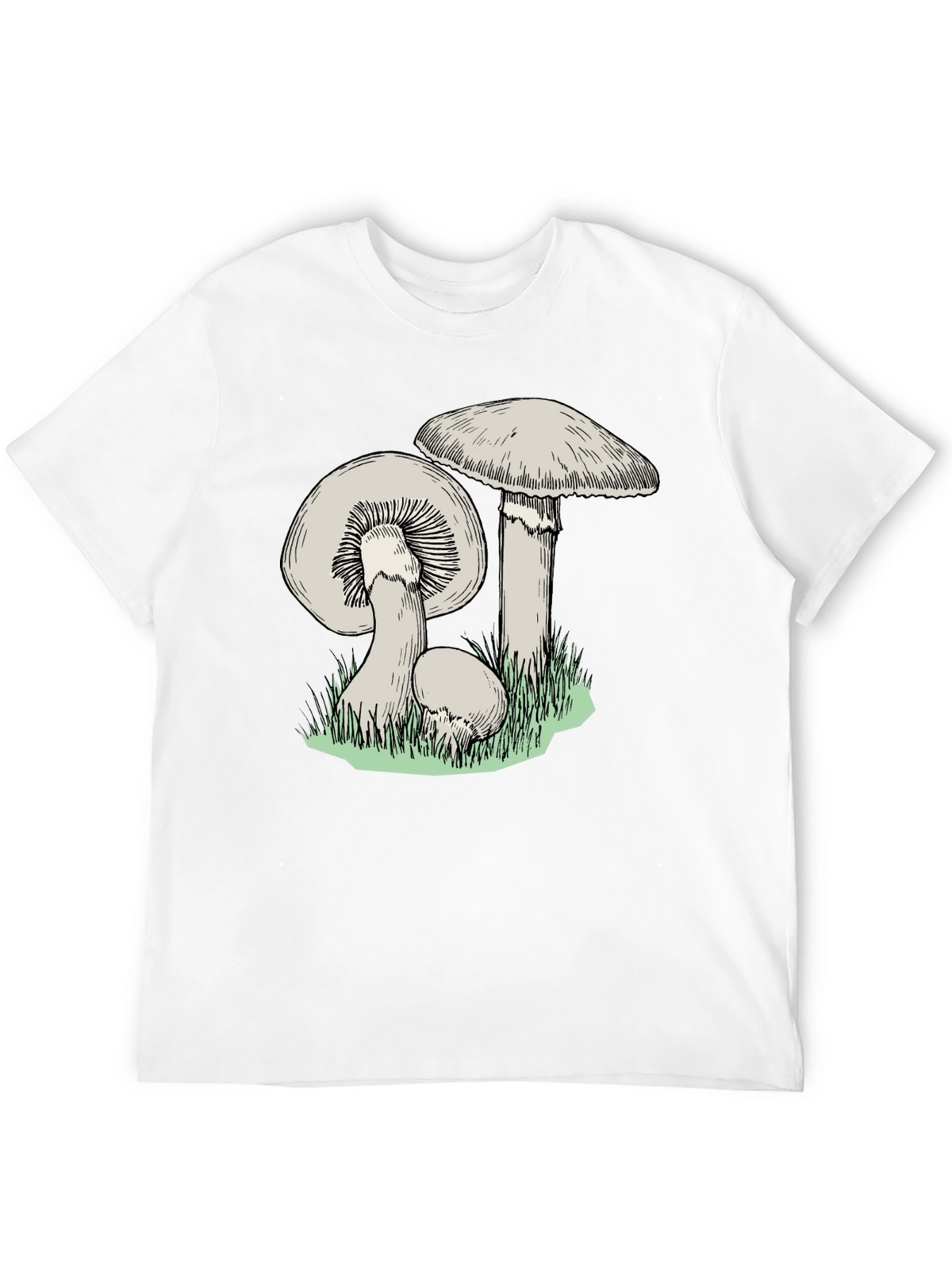 Mushroom Print T-Shirt