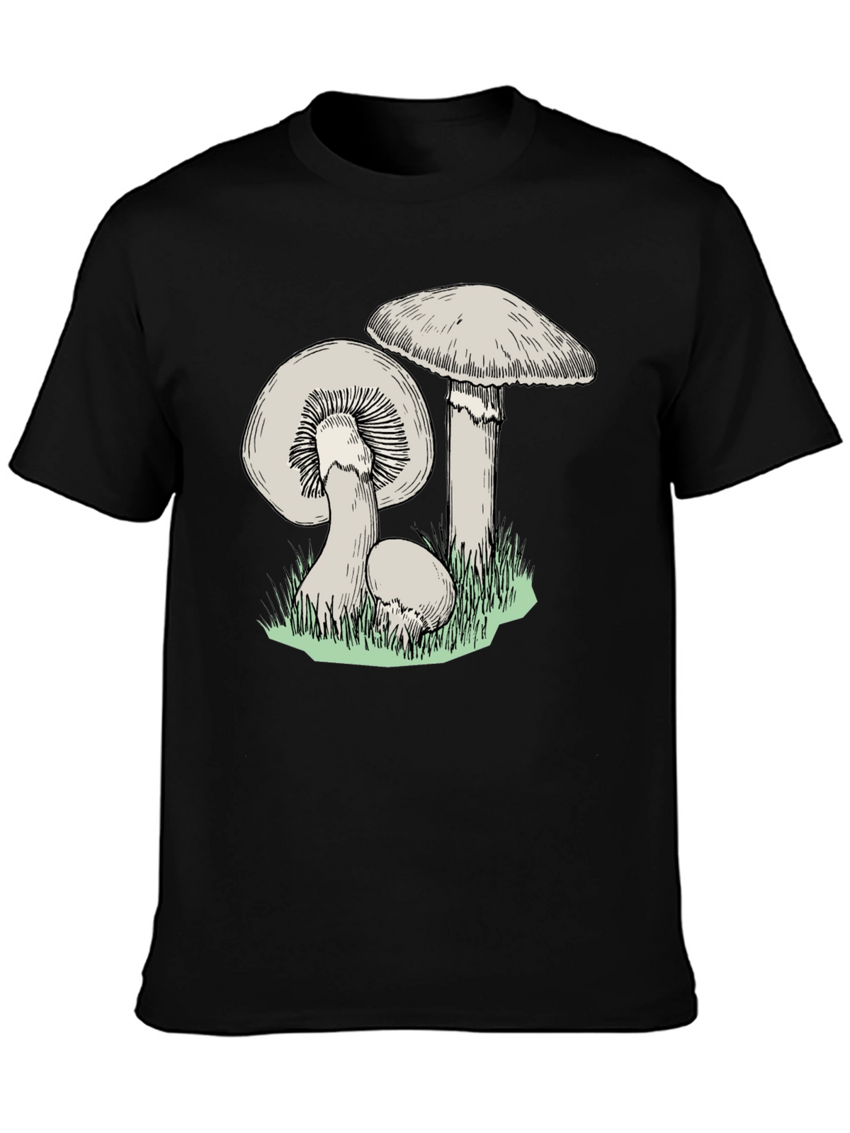 Mushroom Print T-Shirt