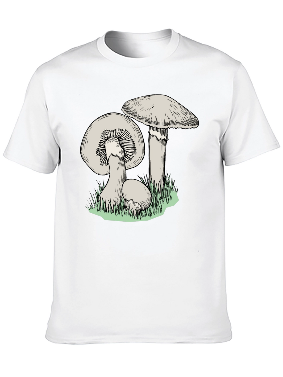 Mushroom Print T-Shirt