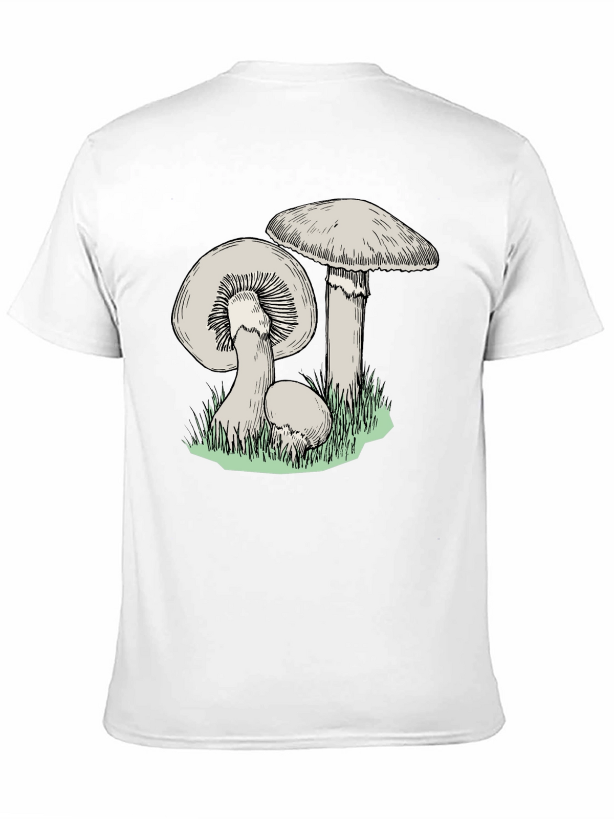 Mushroom Print T-Shirt