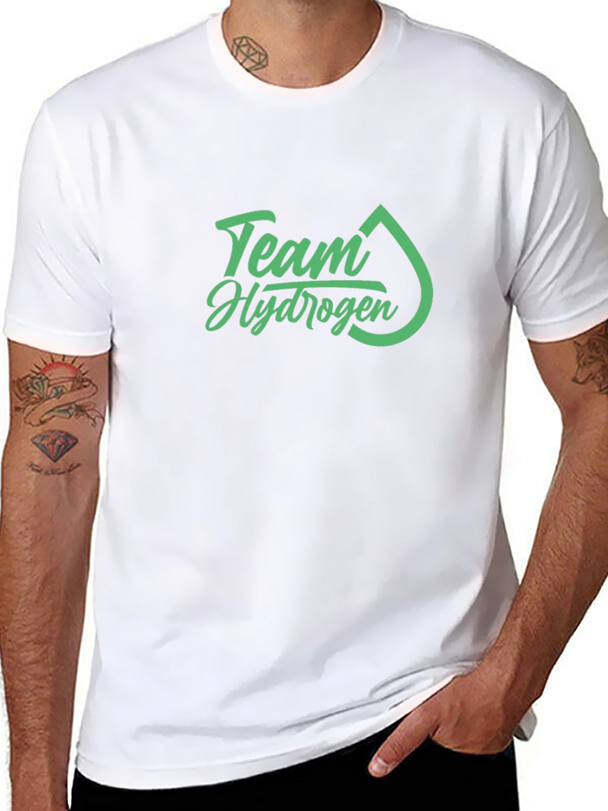 Team Hydrogen T-Shirt - Eco-Friendly Energy