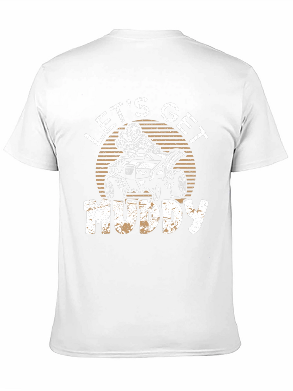 Lets Get Muddy ATV T-Shirt - Black