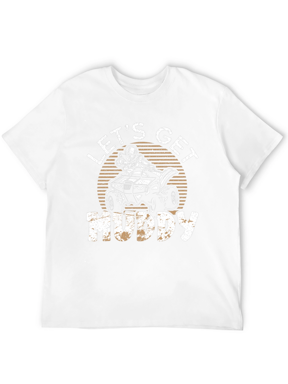 Lets Get Muddy ATV T-Shirt - Black