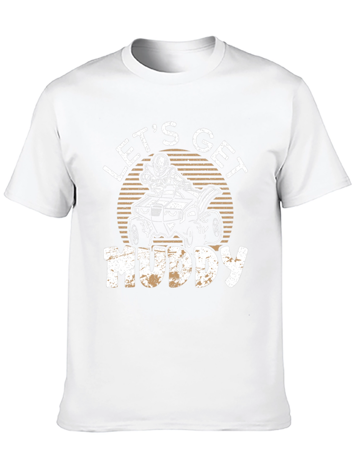 Lets Get Muddy ATV T-Shirt - Black