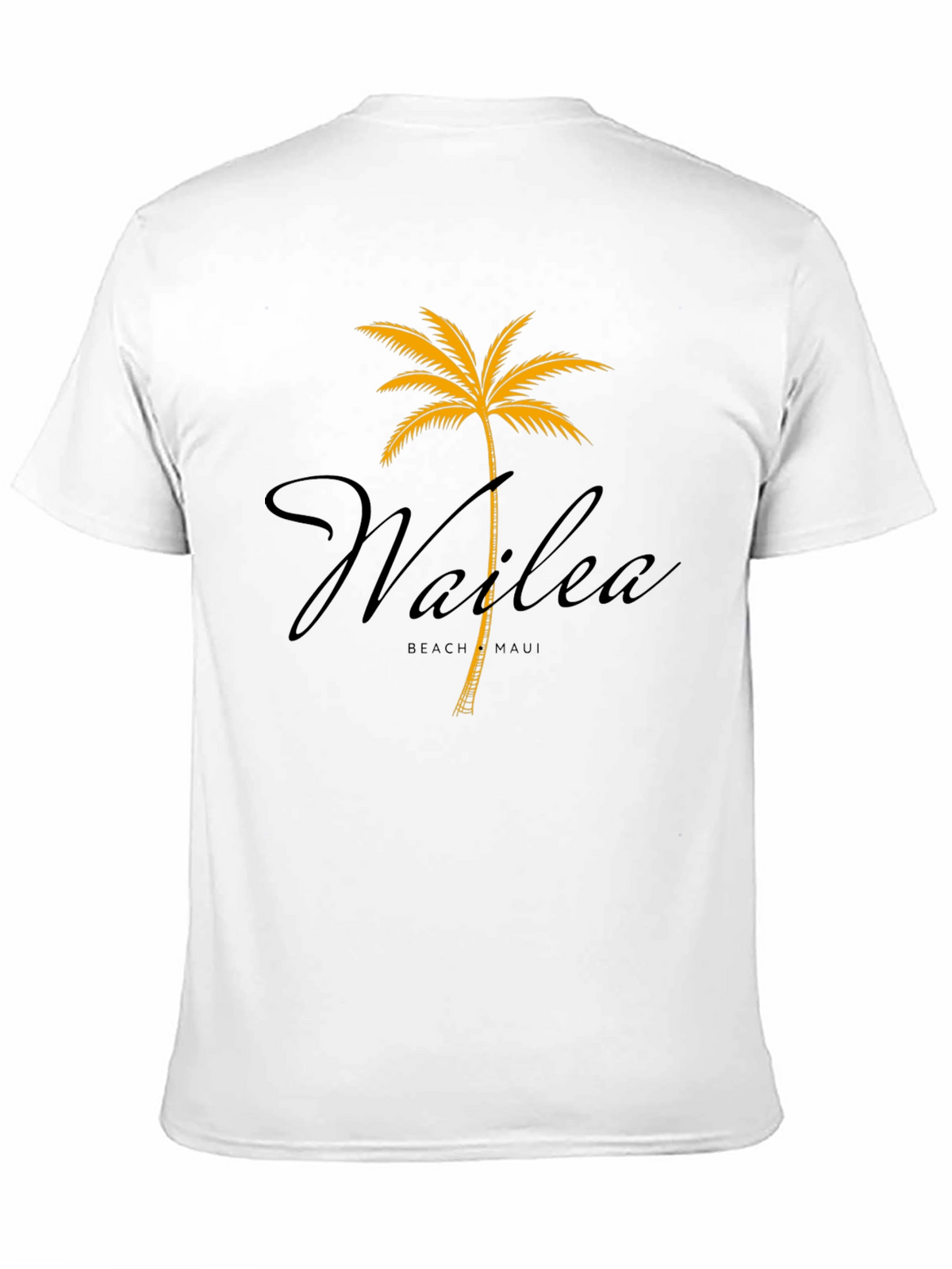 Wailea Beach Maui Palm Tree Graphic T-Shirt