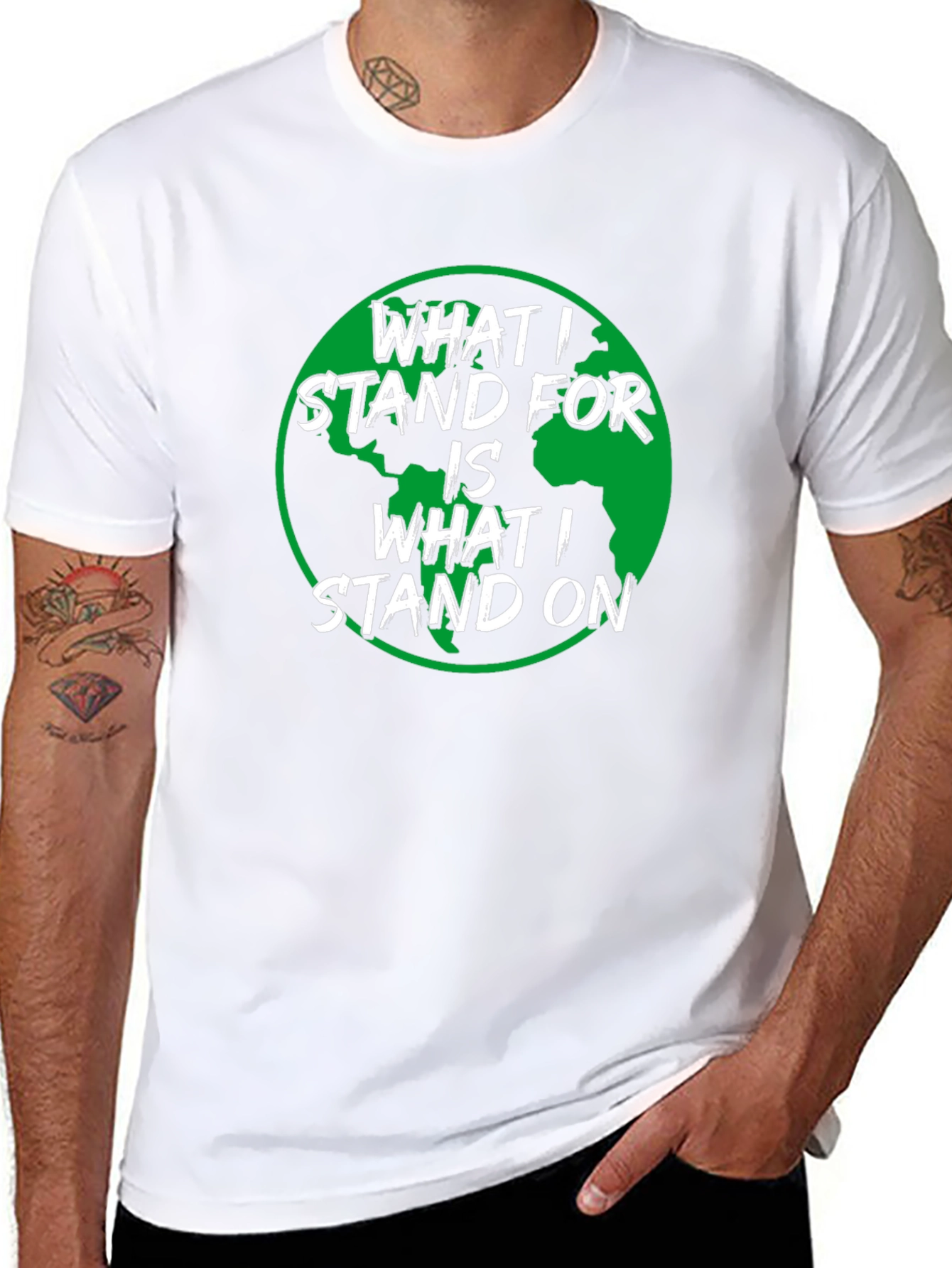 Earth Day T-Shirt: What I Stand For