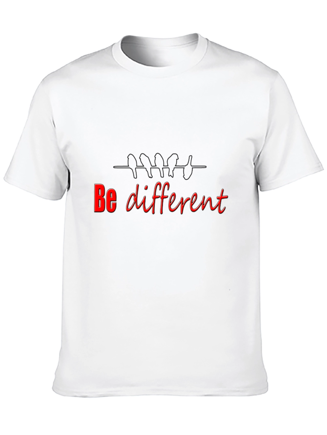 Be Different Black T-Shirt