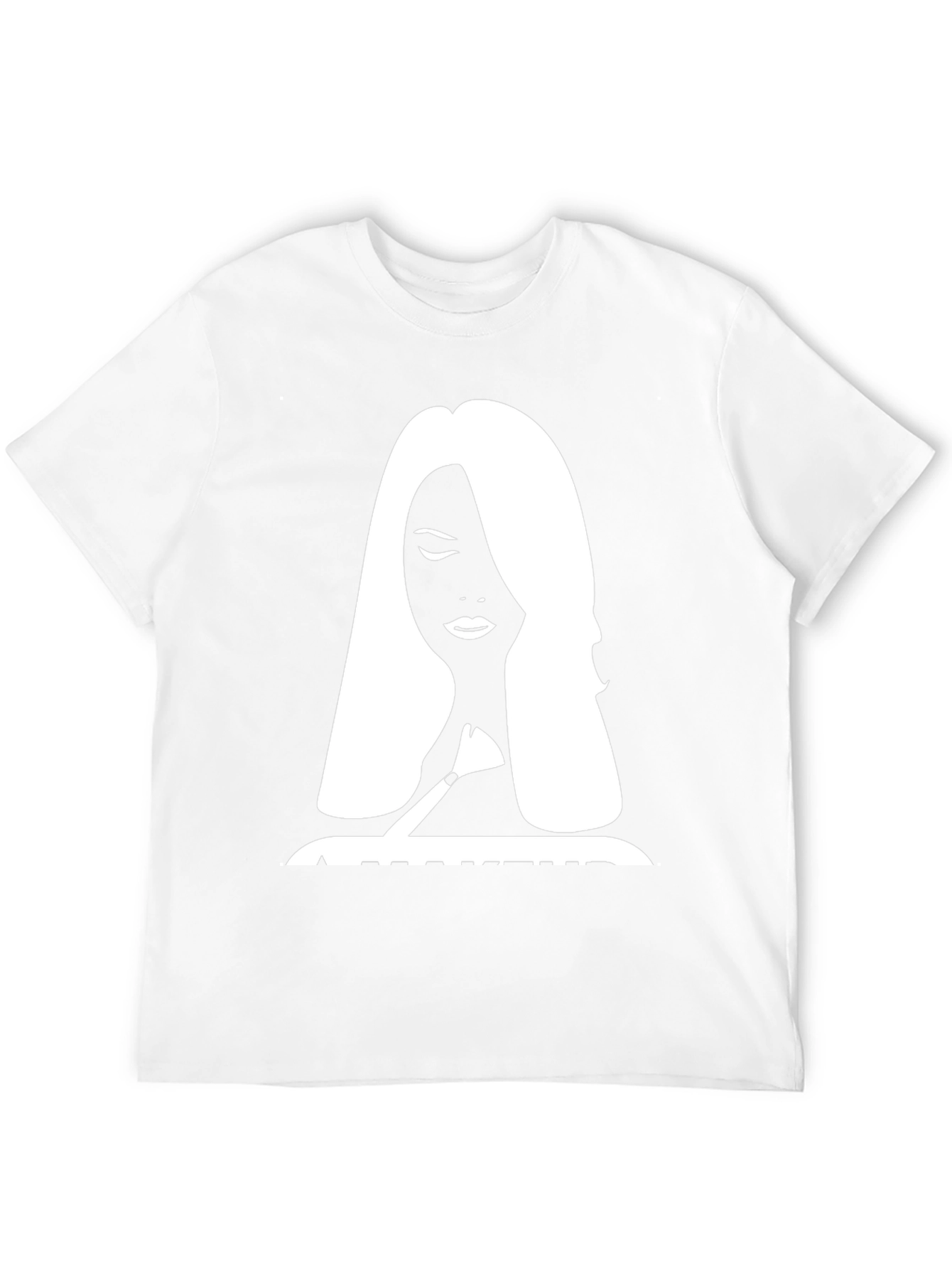 Silhouette Graphic Print Tee - Stylish Black T-Shirt