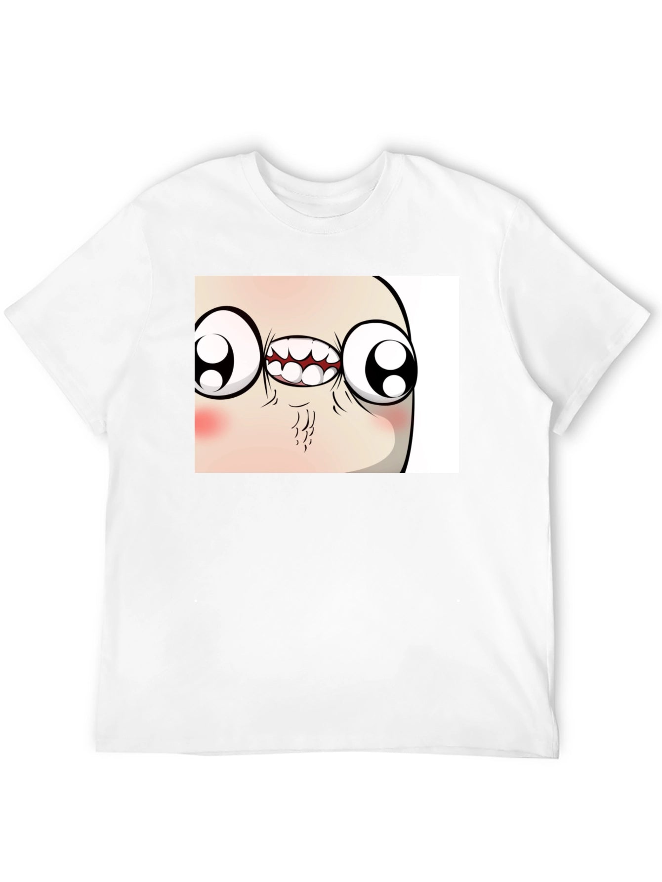 Troll Face Meme Graphic Tee - Funny Black T-Shirt