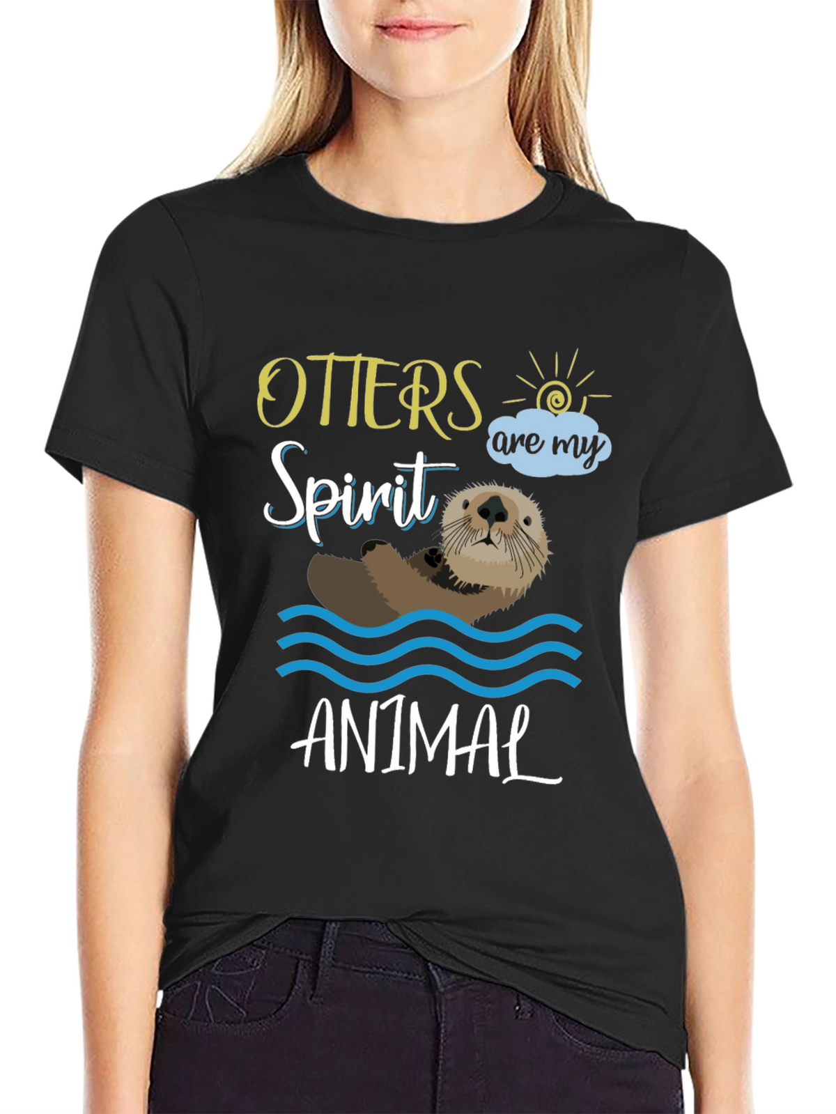 Otters Are My Spirit Animal T-Shirt