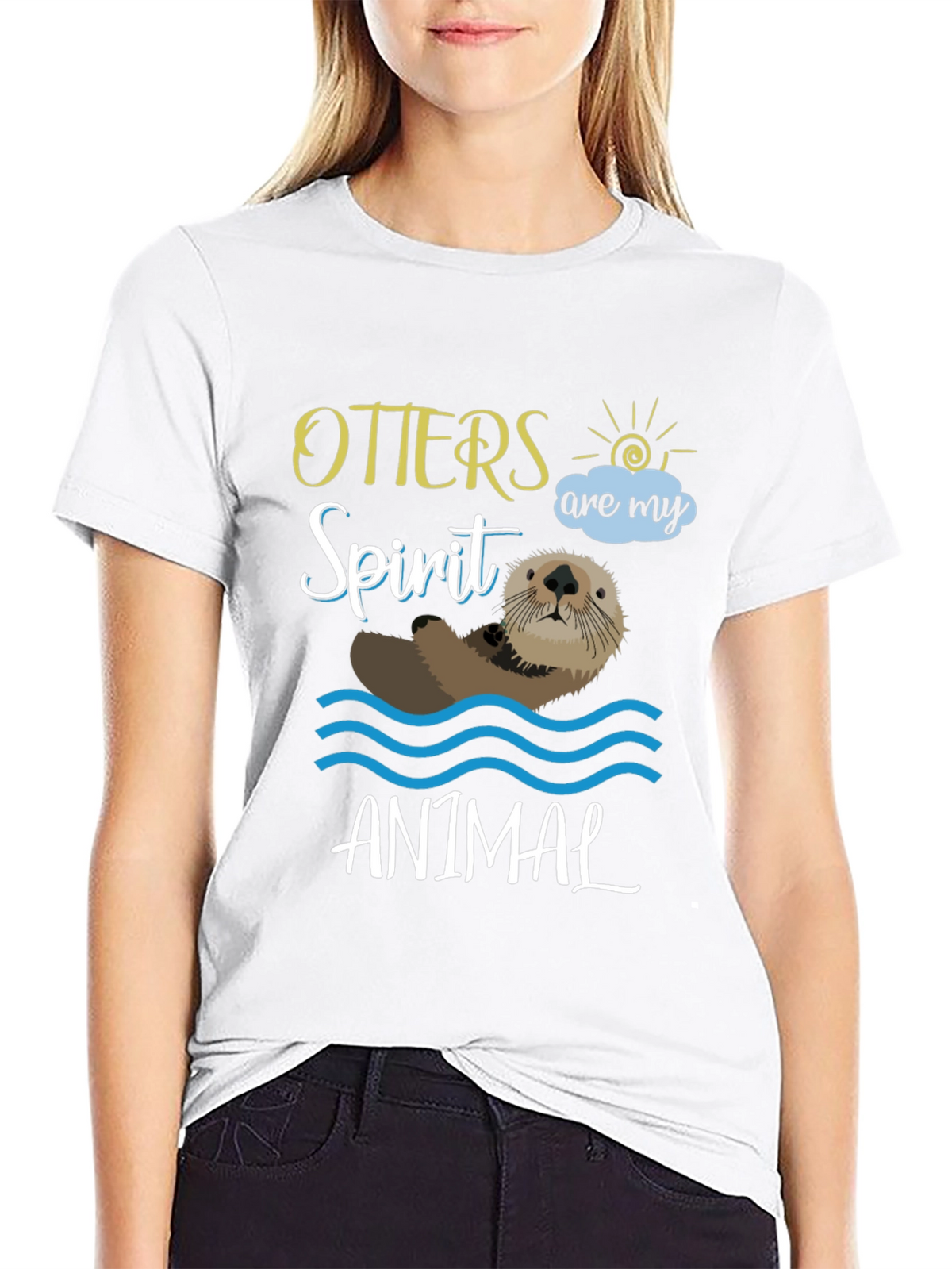 Otters Are My Spirit Animal T-Shirt