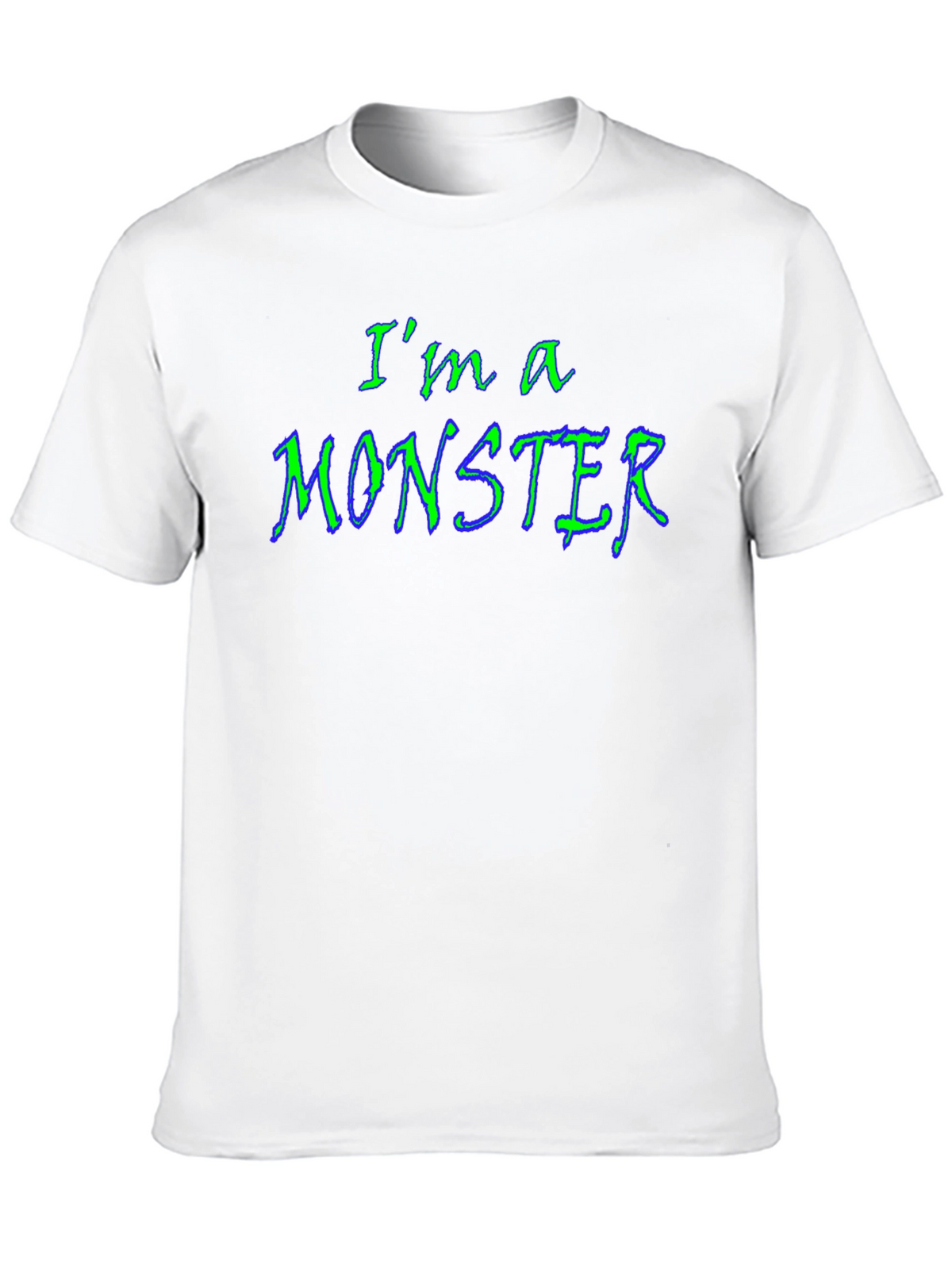 Im a Monster Graphic Tee - Black