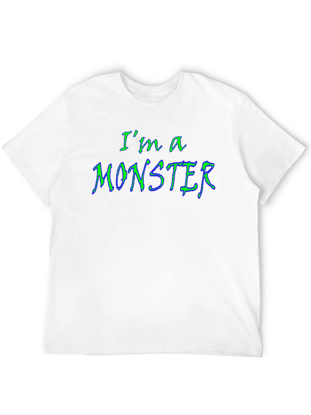 Im a Monster Graphic Tee - Black