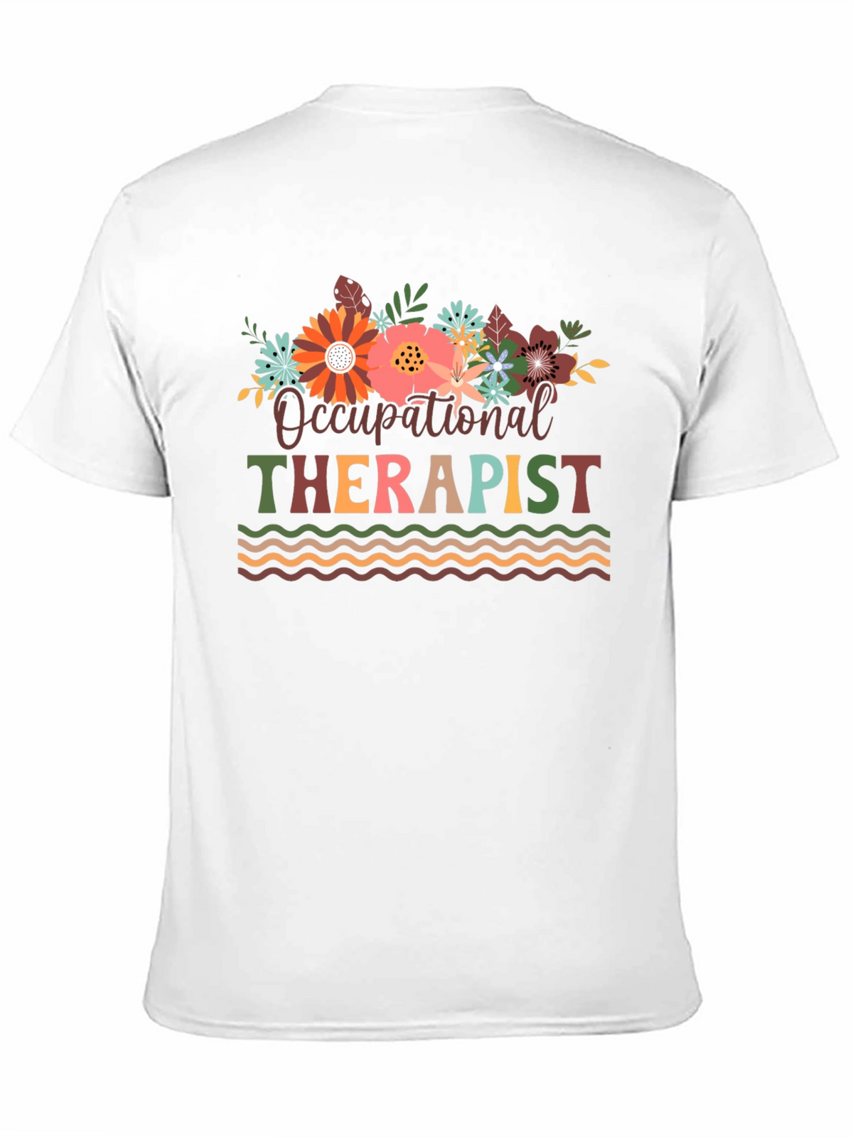 Occupational Therapist Floral T-Shirt