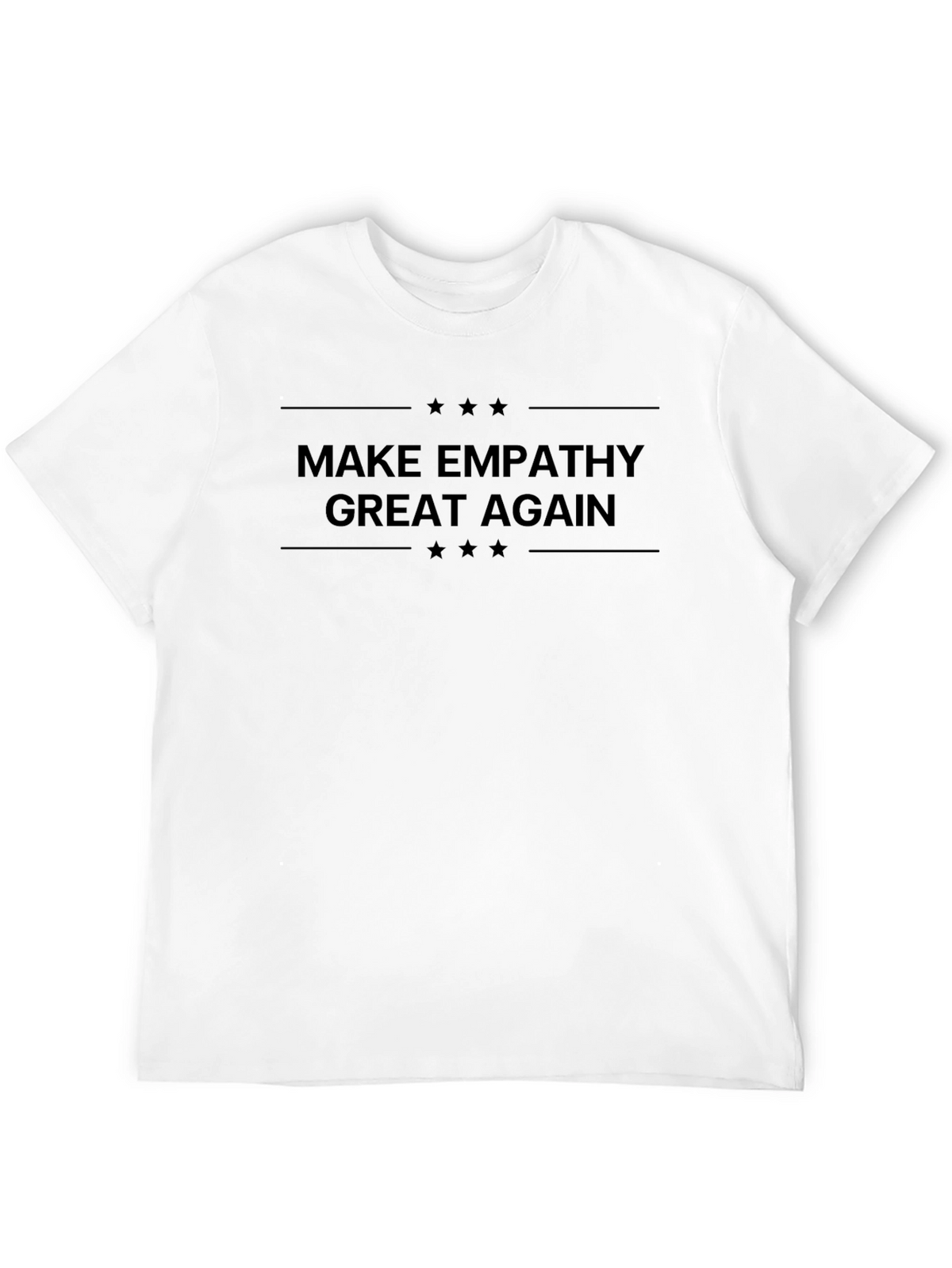 Make Empathy Great Again Black T-Shirt
