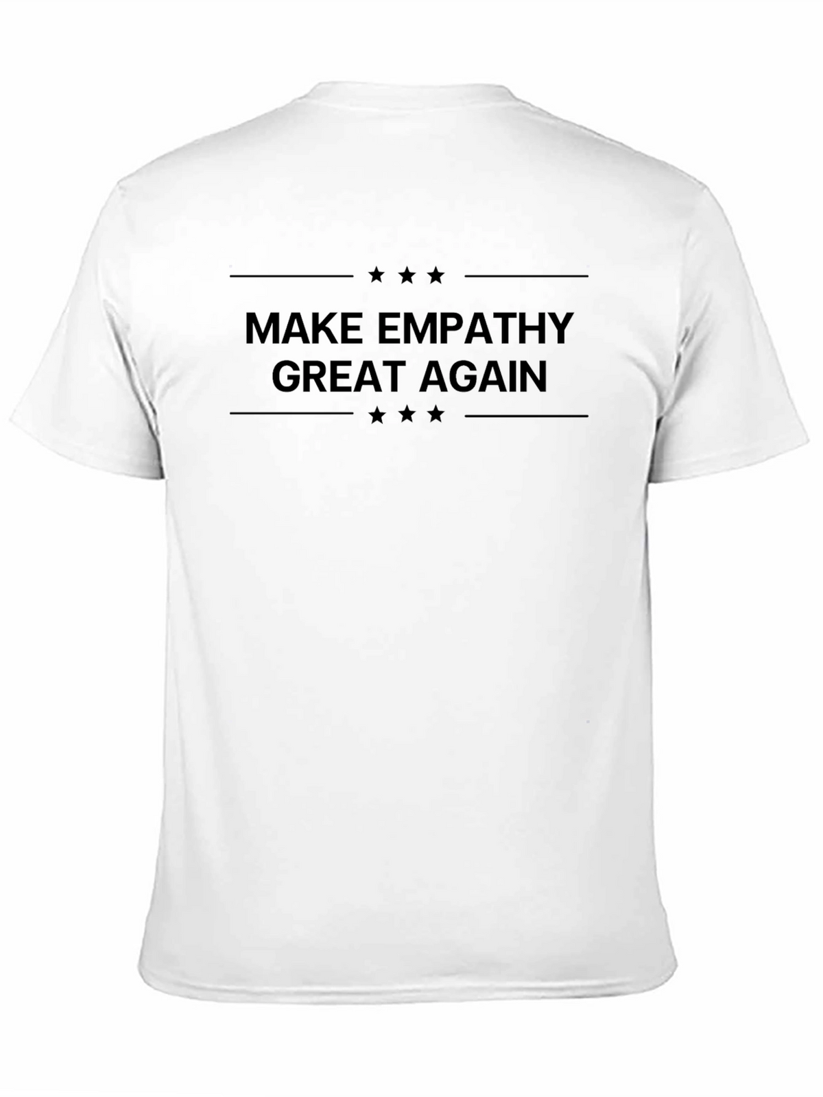 Make Empathy Great Again Black T-Shirt