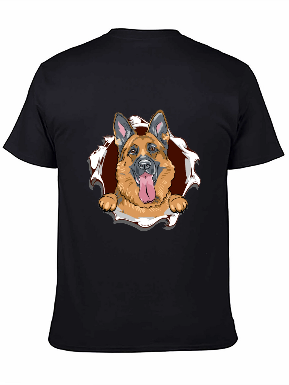 German Shepherd Dog Graphic T-Shirt