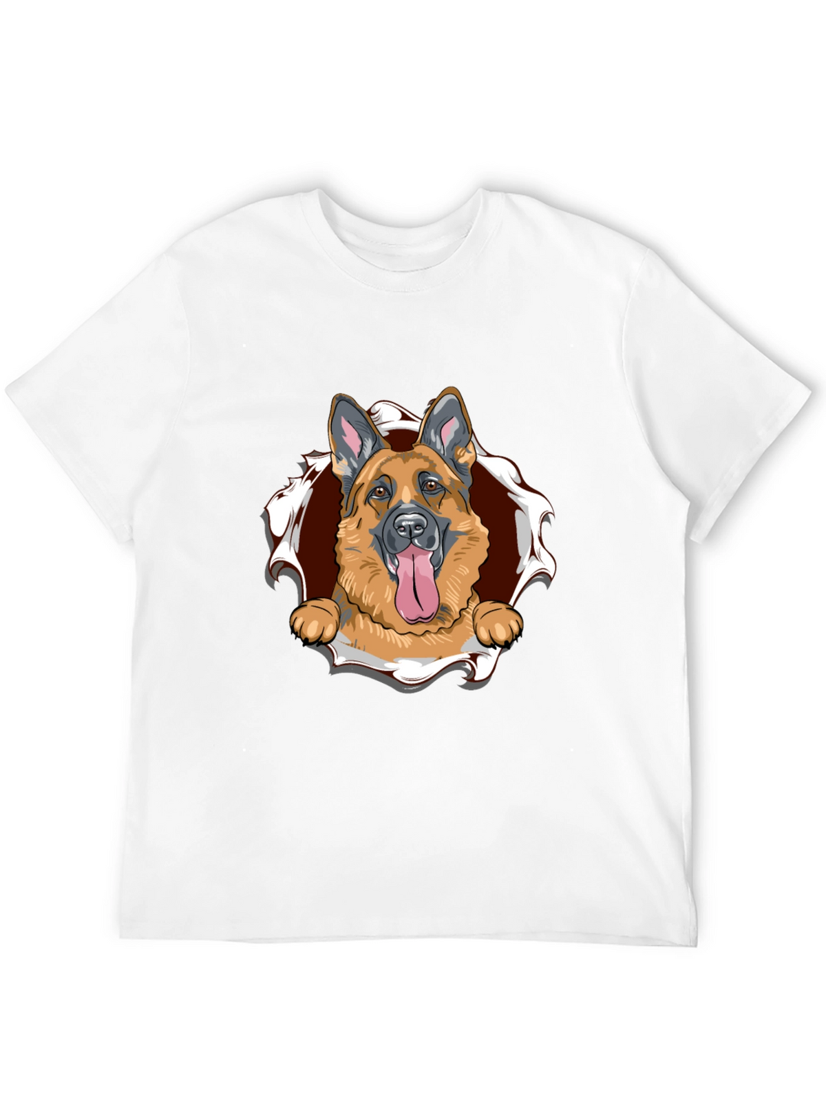 German Shepherd Dog Graphic T-Shirt