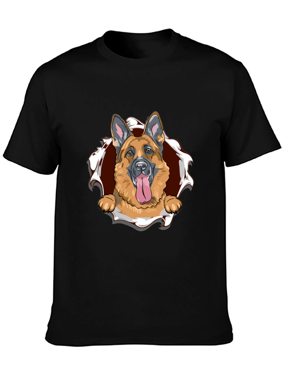 German Shepherd Dog Graphic T-Shirt