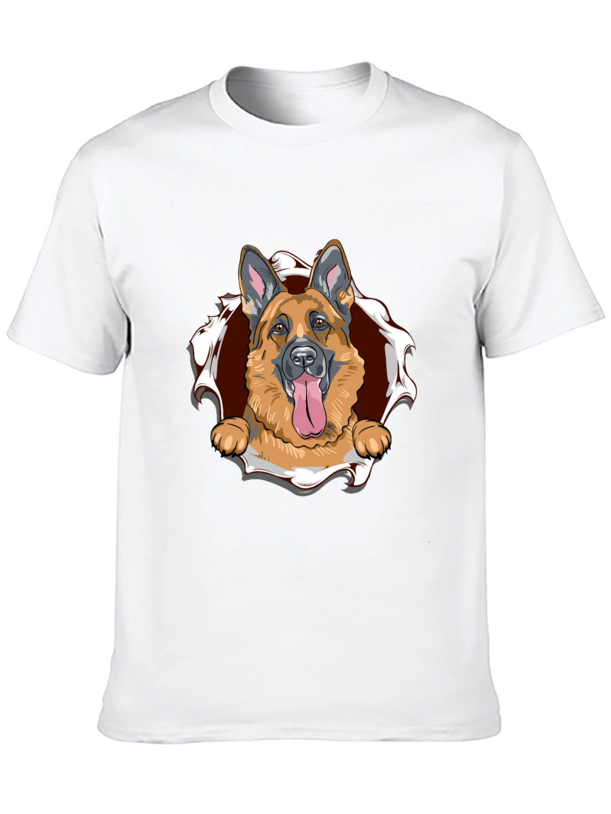 German Shepherd Dog Graphic T-Shirt
