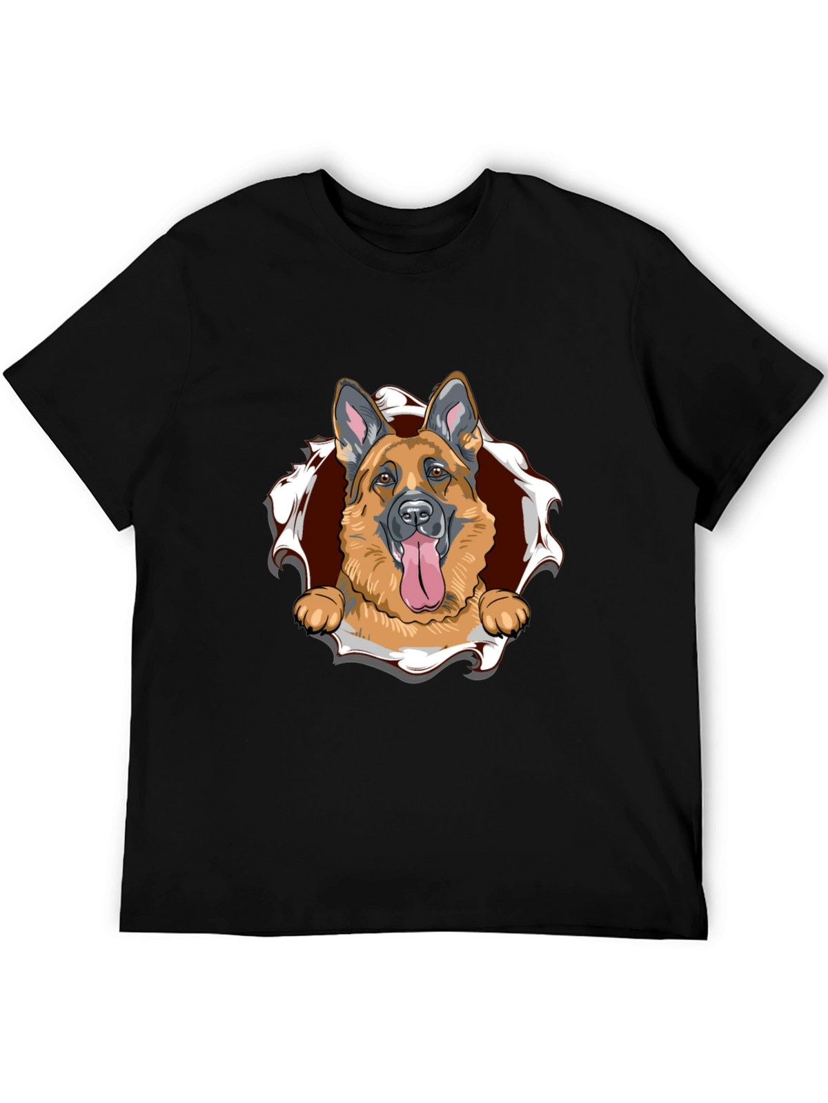 German Shepherd Dog Graphic T-Shirt