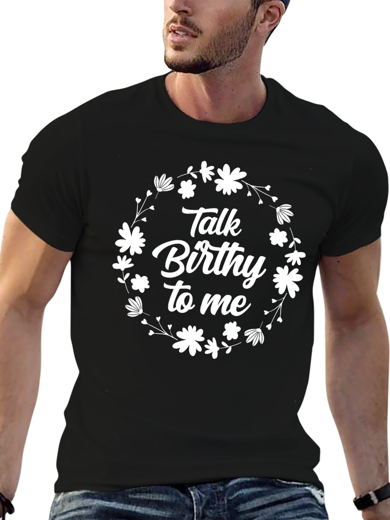 Talk Birthy to Me Graphic Tee