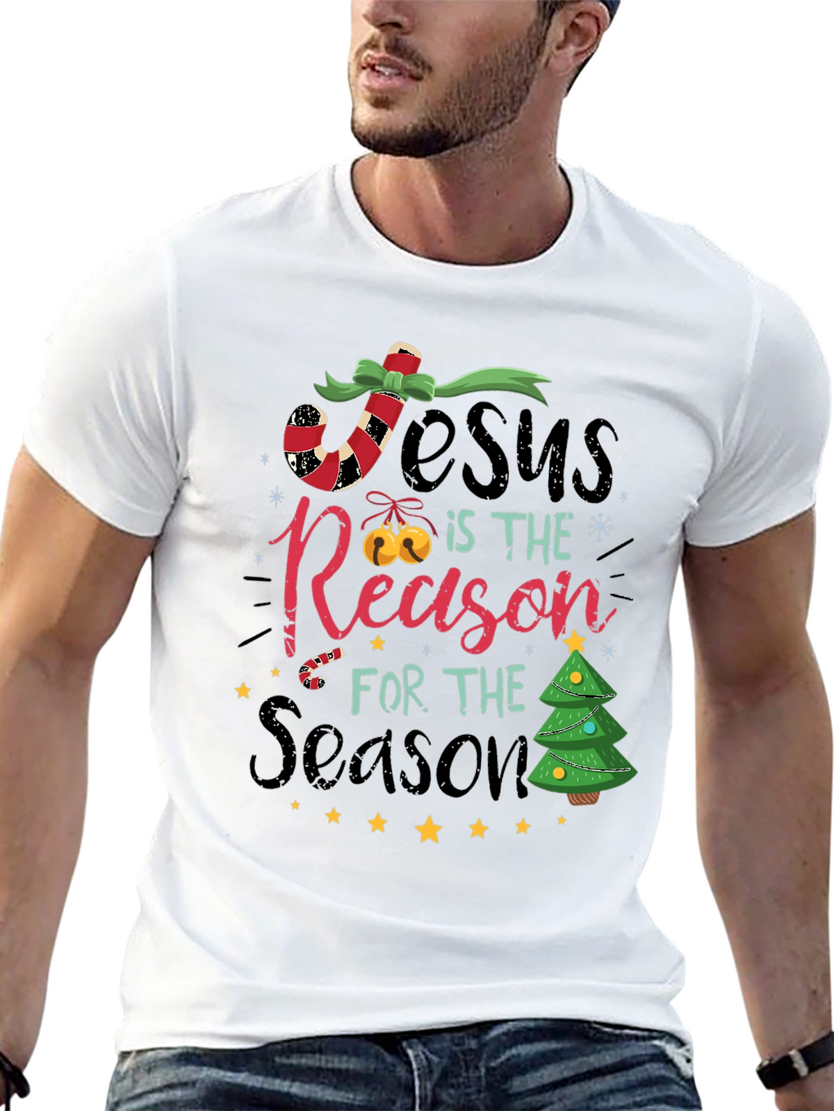 Jesus is the Reason Christmas T-Shirt