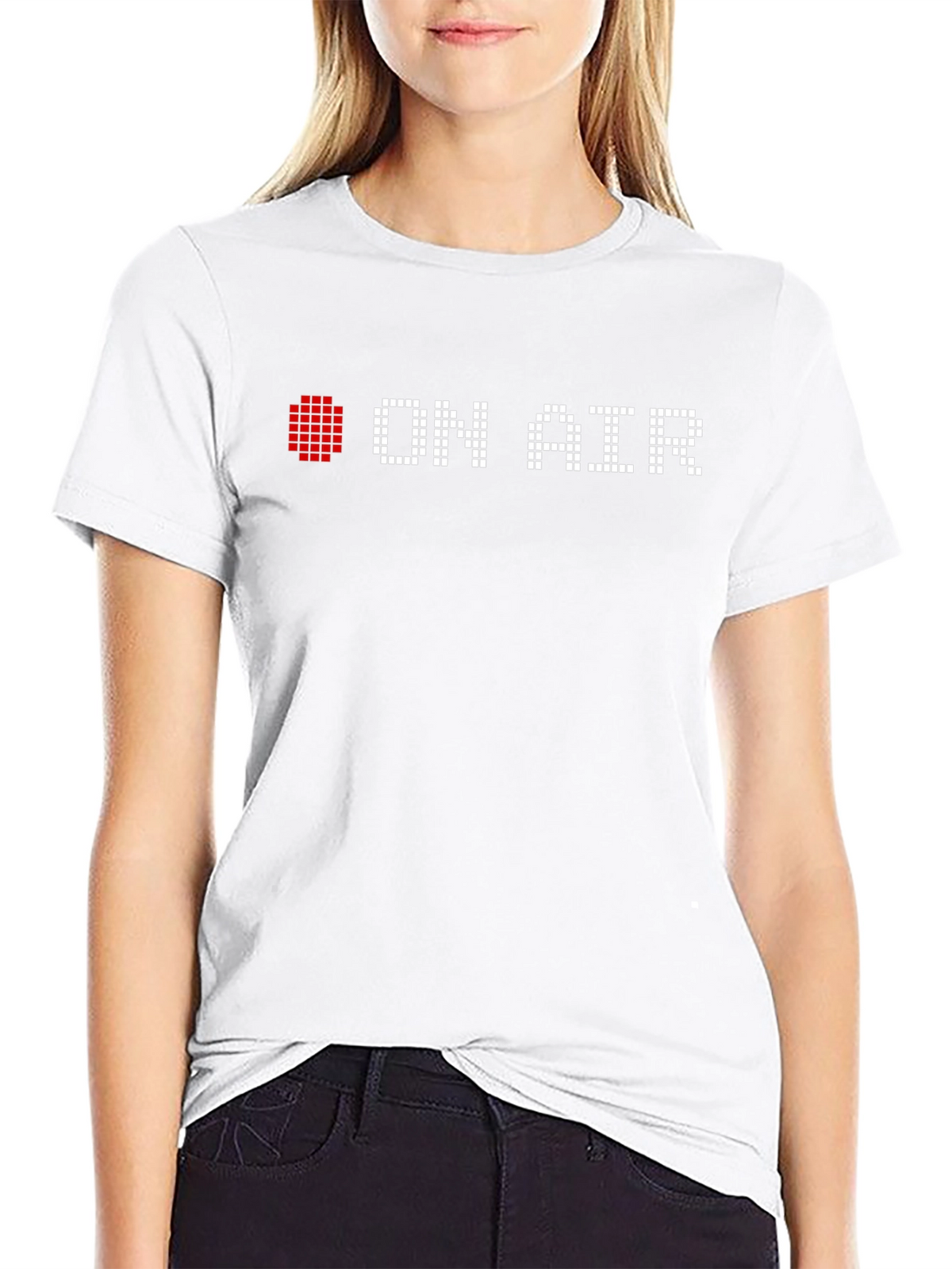 On Air Pixel Art T-Shirt - Black