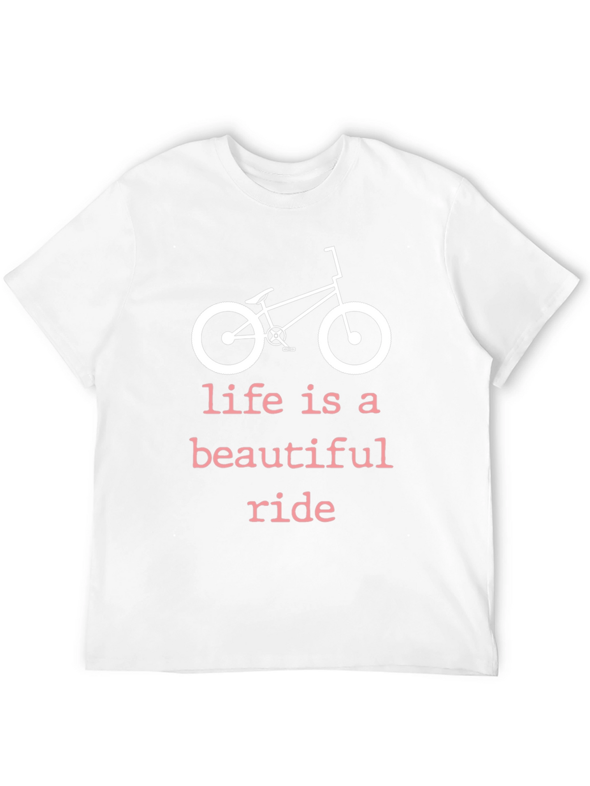 Life is a Beautiful Ride Bike Graphic T-Shirt