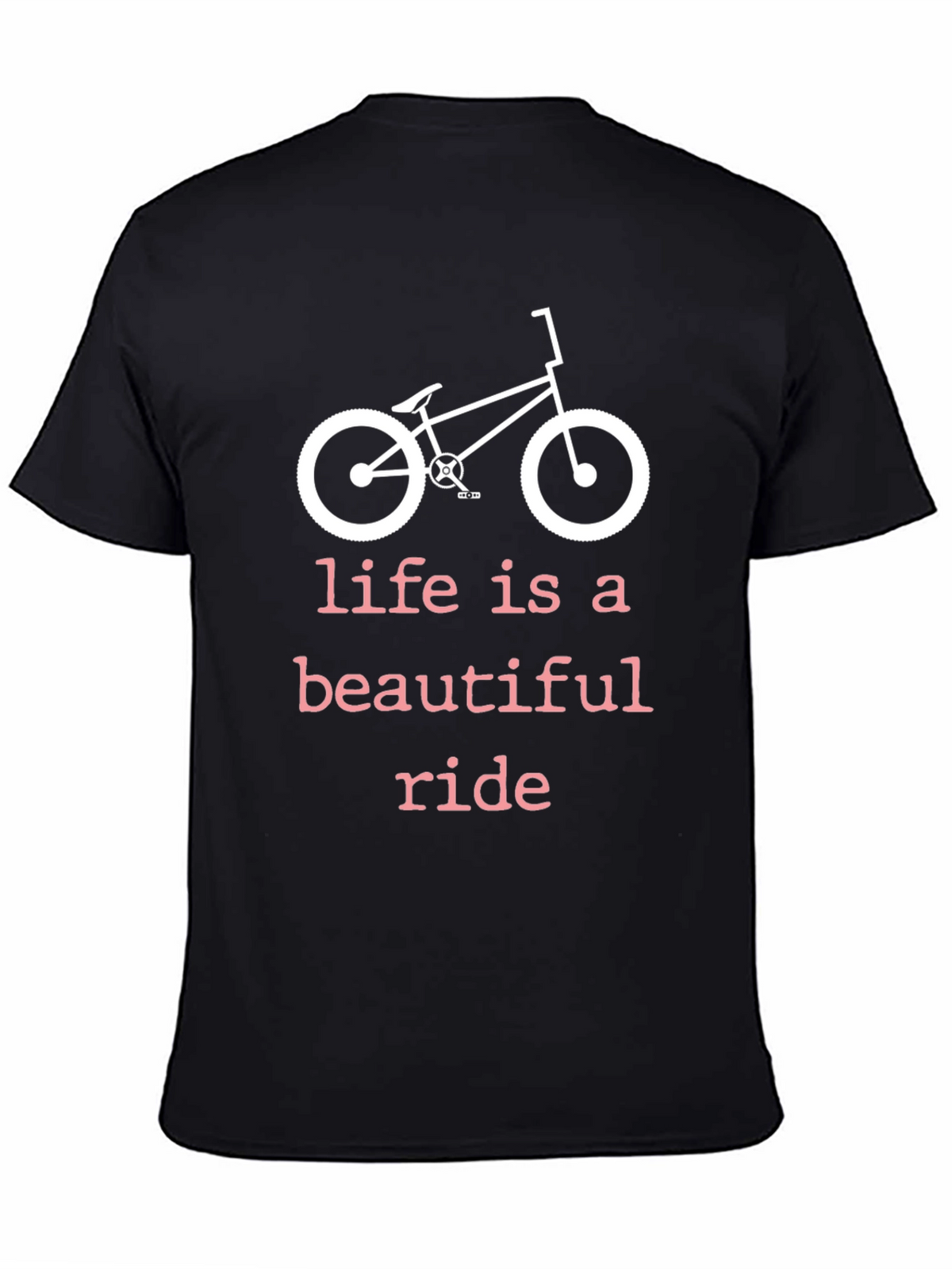 Life is a Beautiful Ride Bike Graphic T-Shirt