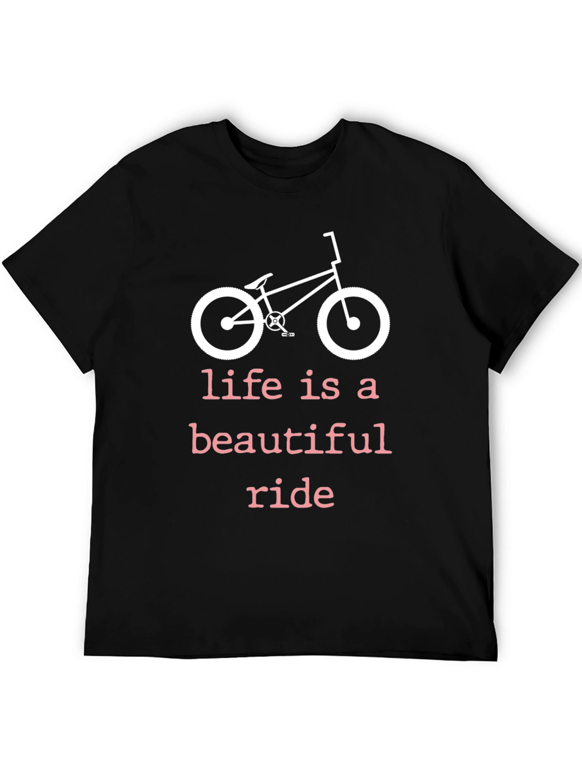 Life is a Beautiful Ride Bike Graphic T-Shirt