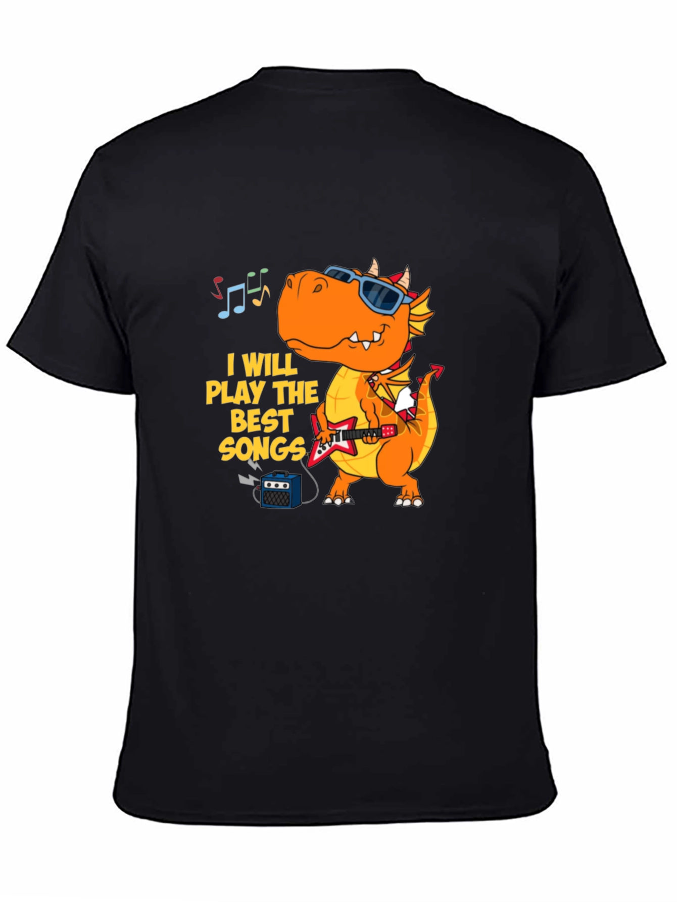 Dragon Rock Star T-Shirt - Play the Best Songs!