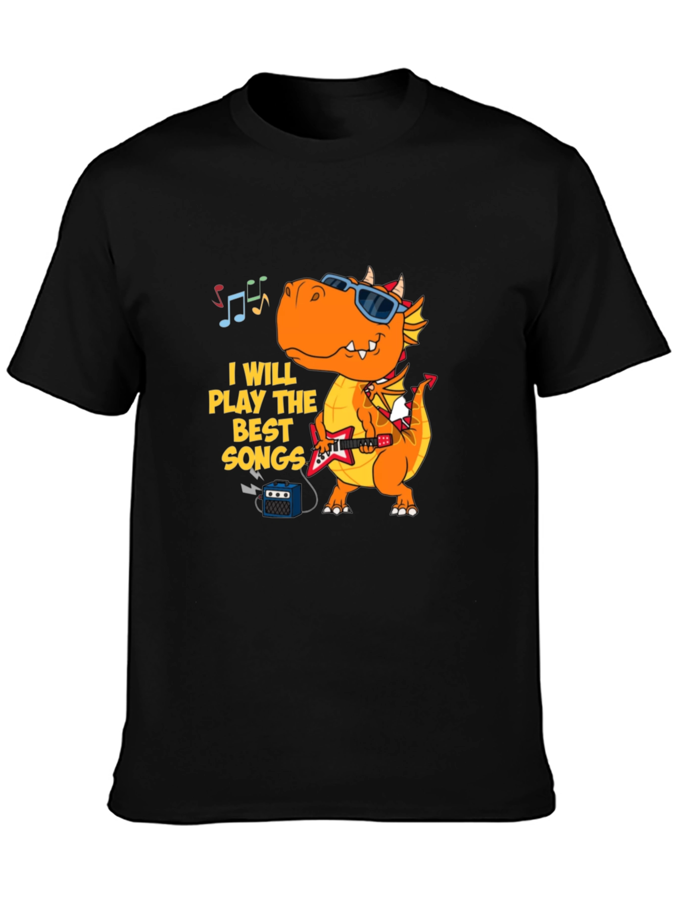 Dragon Rock Star T-Shirt - Play the Best Songs!