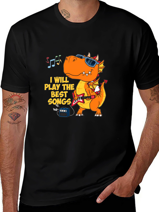 Dragon Rock Star T-Shirt - Play the Best Songs!