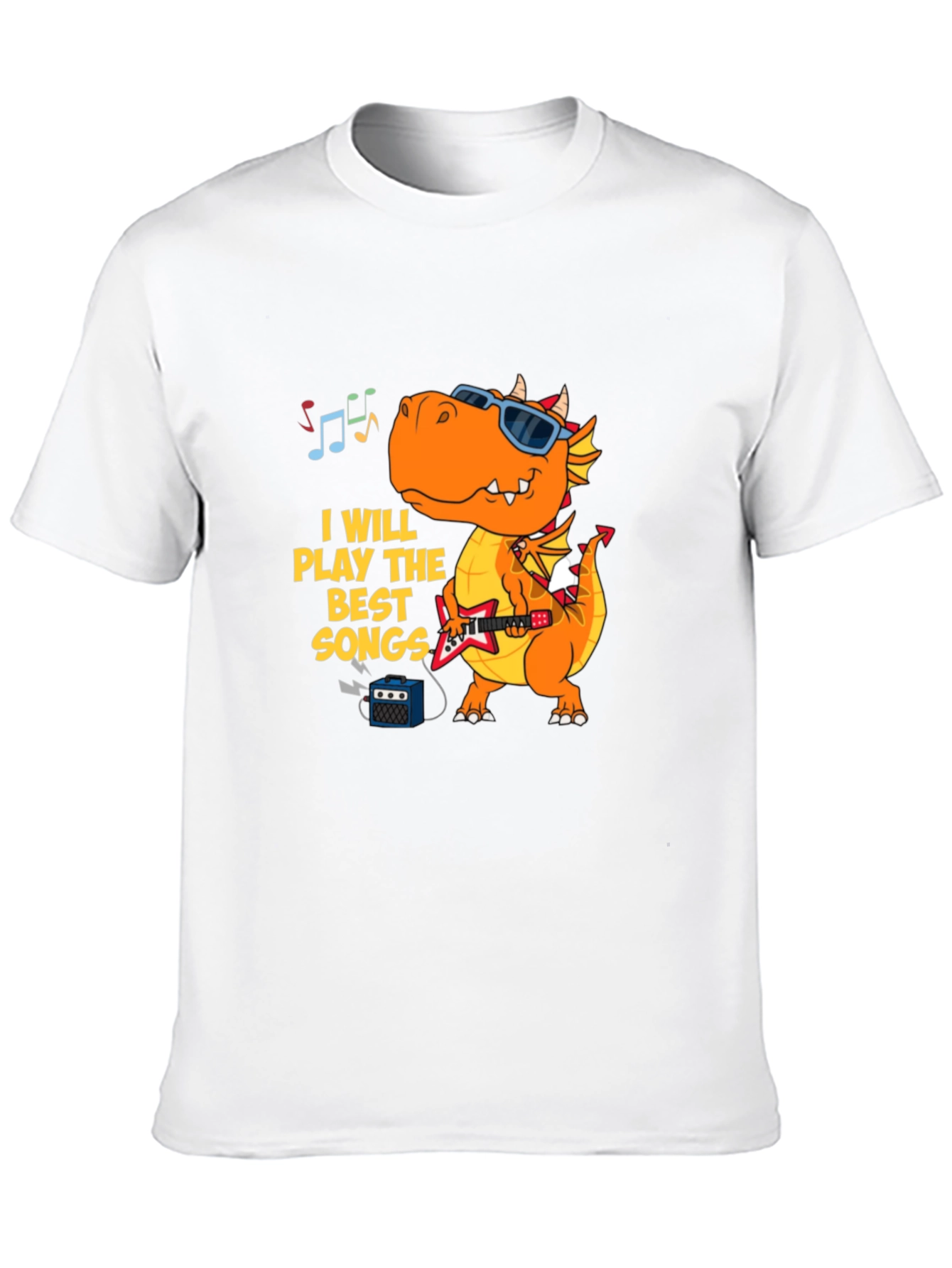 Dragon Rock Star T-Shirt - Play the Best Songs!