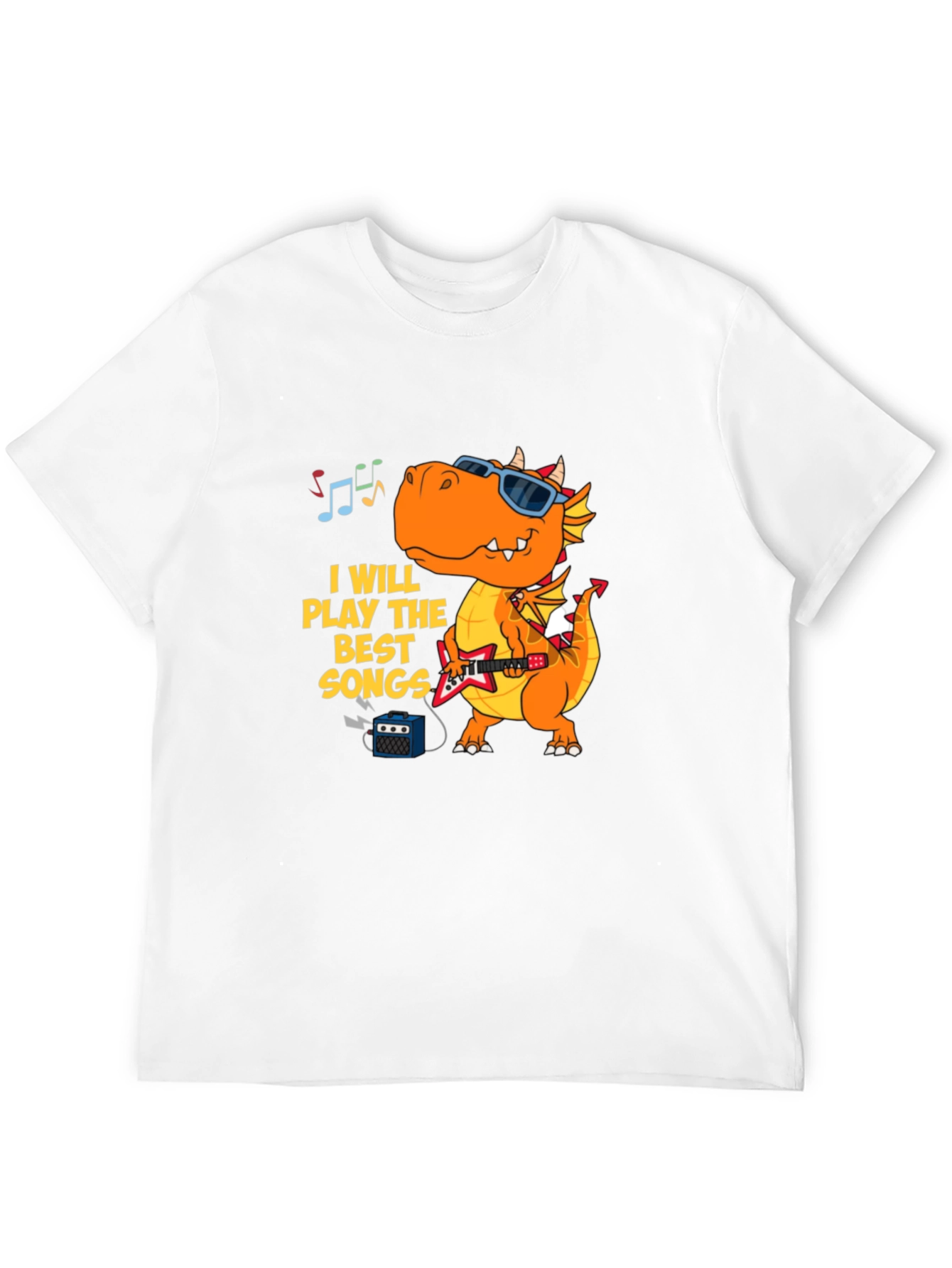 Dragon Rock Star T-Shirt - Play the Best Songs!