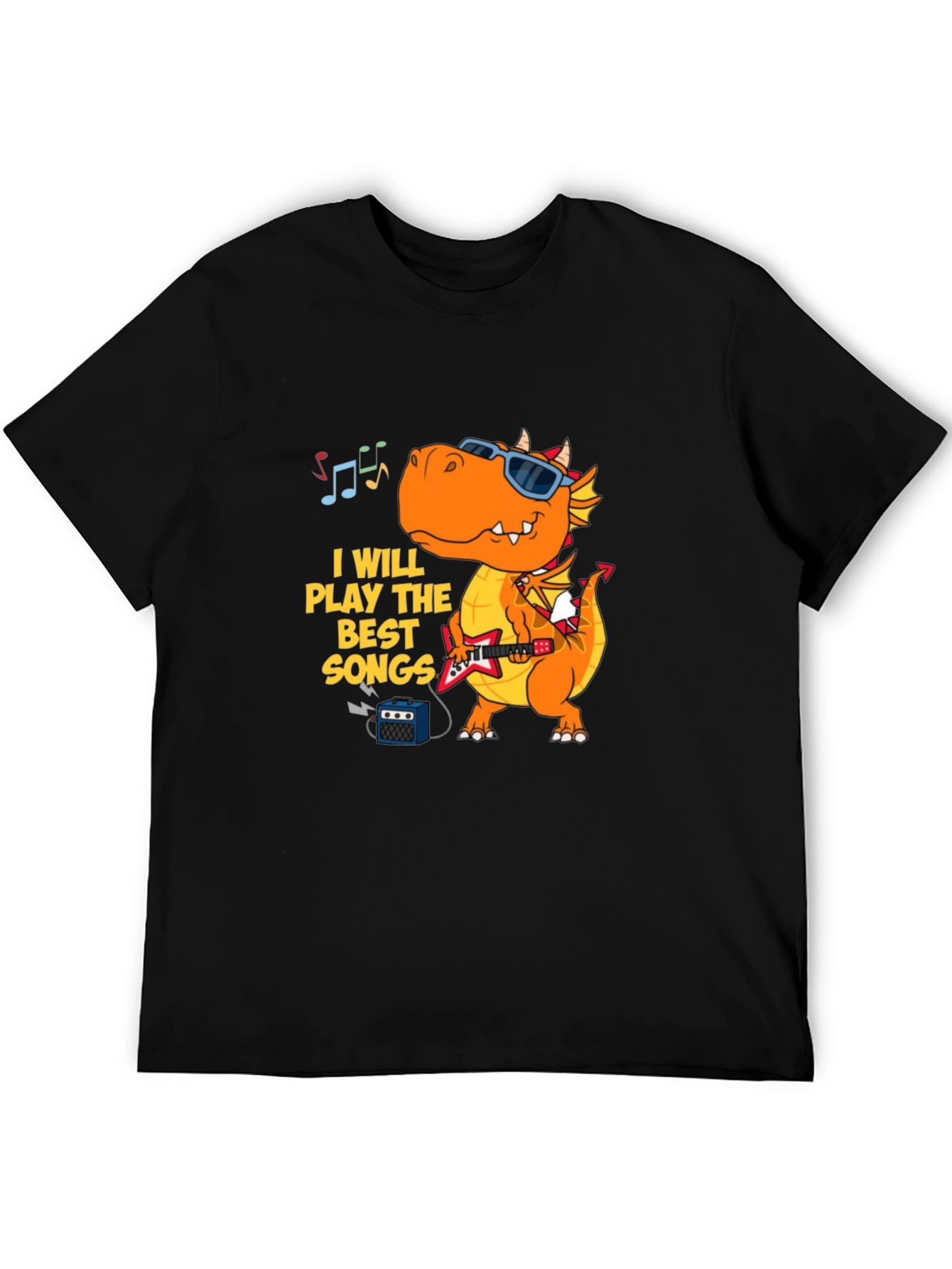 Dragon Rock Star T-Shirt - Play the Best Songs!