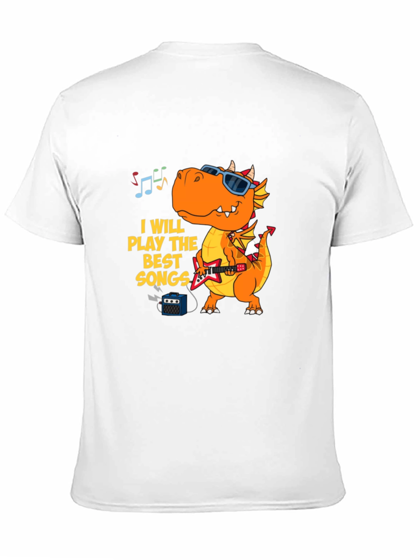 Dragon Rock Star T-Shirt - Play the Best Songs!